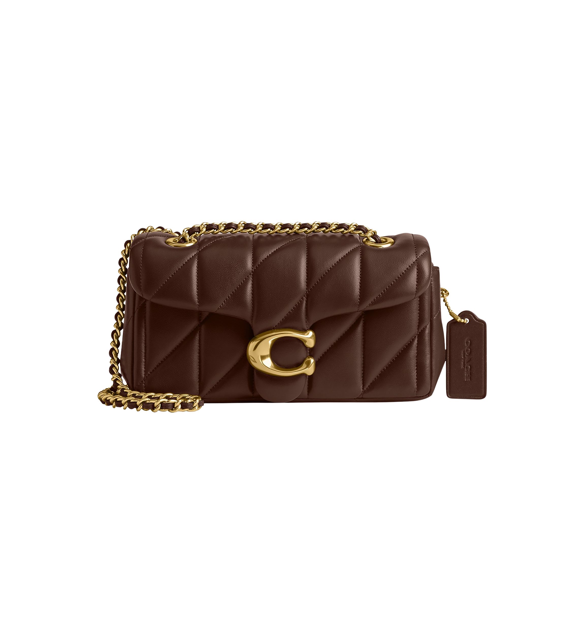   Quilted Tabby Shoulder Bag 20 with Chain 