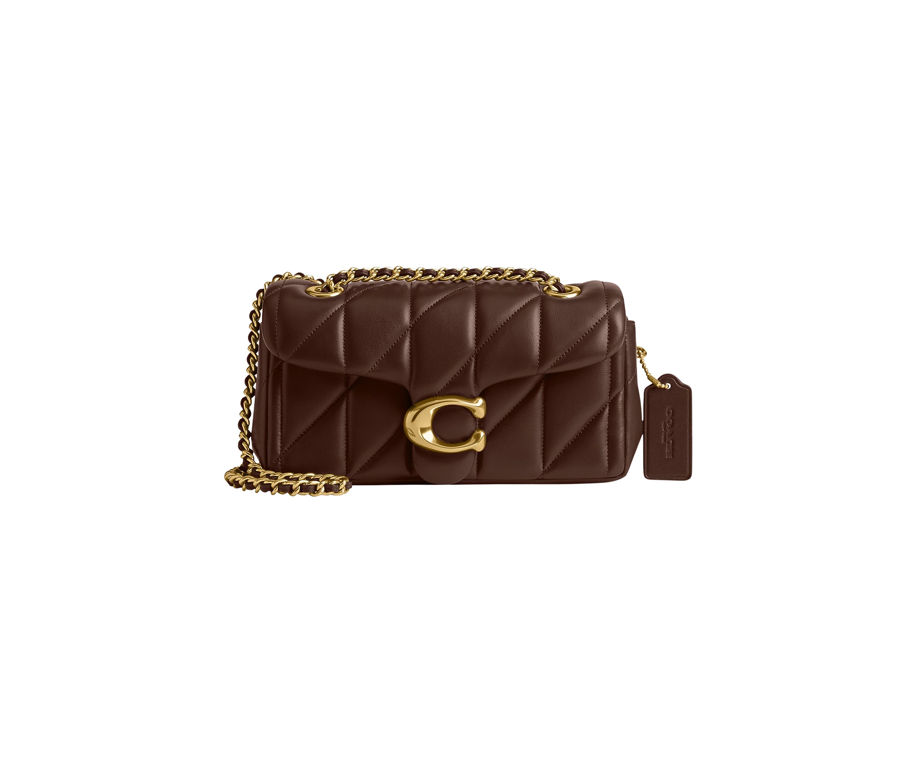   Quilted Tabby Shoulder Bag 20 with Chain 