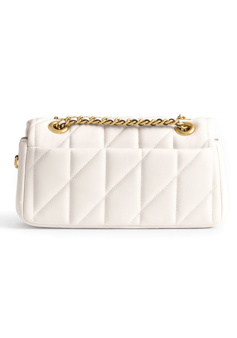   Quilted Tabby Shoulder Bag 20 with Chain 