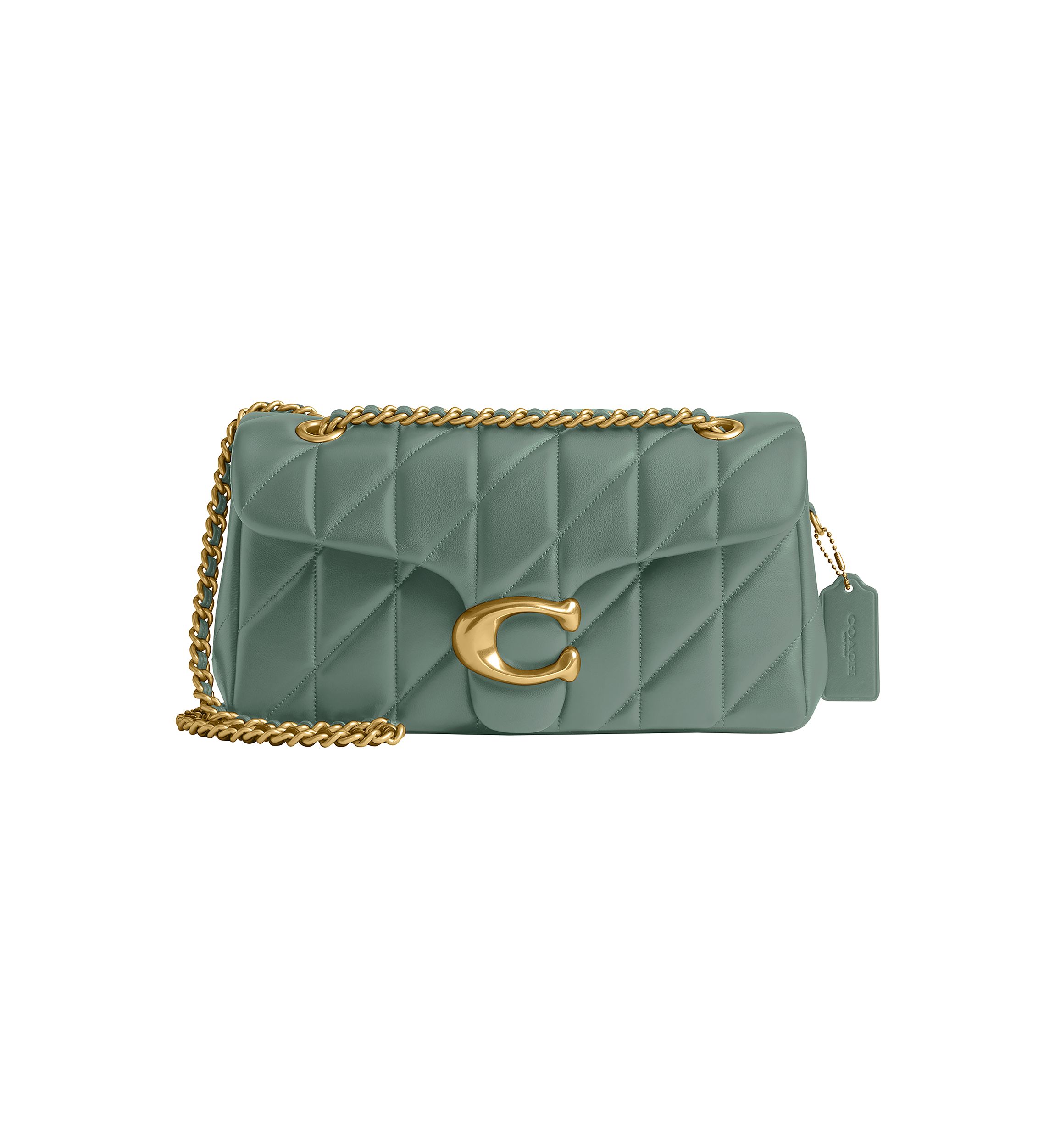   Quilted Tabby Shoulder Bag 26 with Chain 