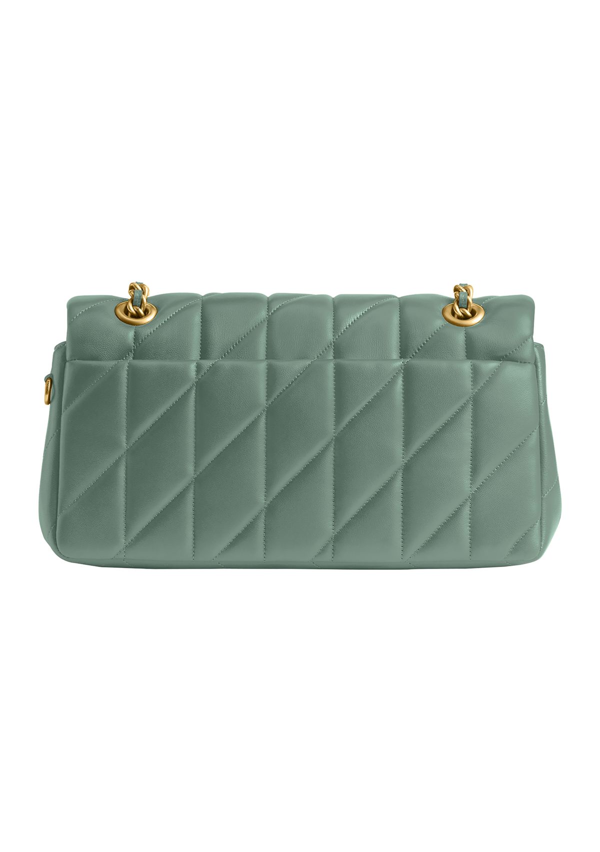   Quilted Tabby Shoulder Bag 26 with Chain 