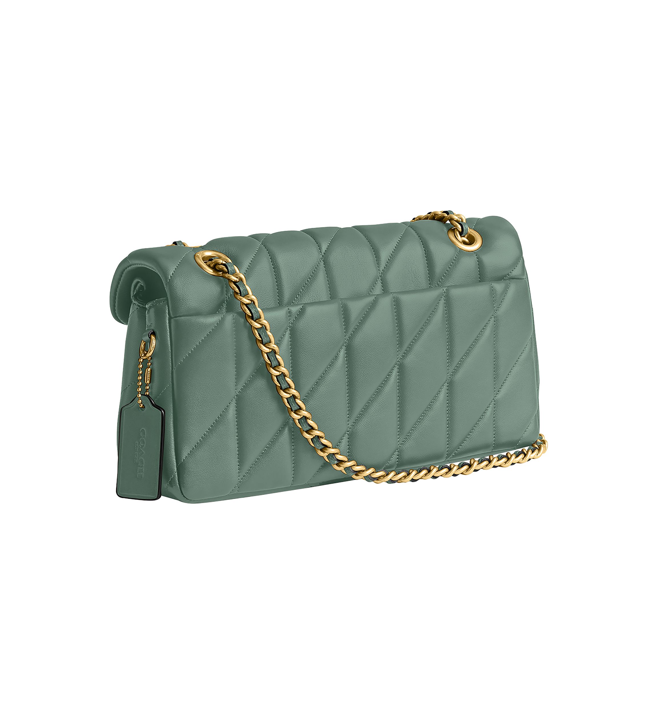   Quilted Tabby Shoulder Bag 26 with Chain 