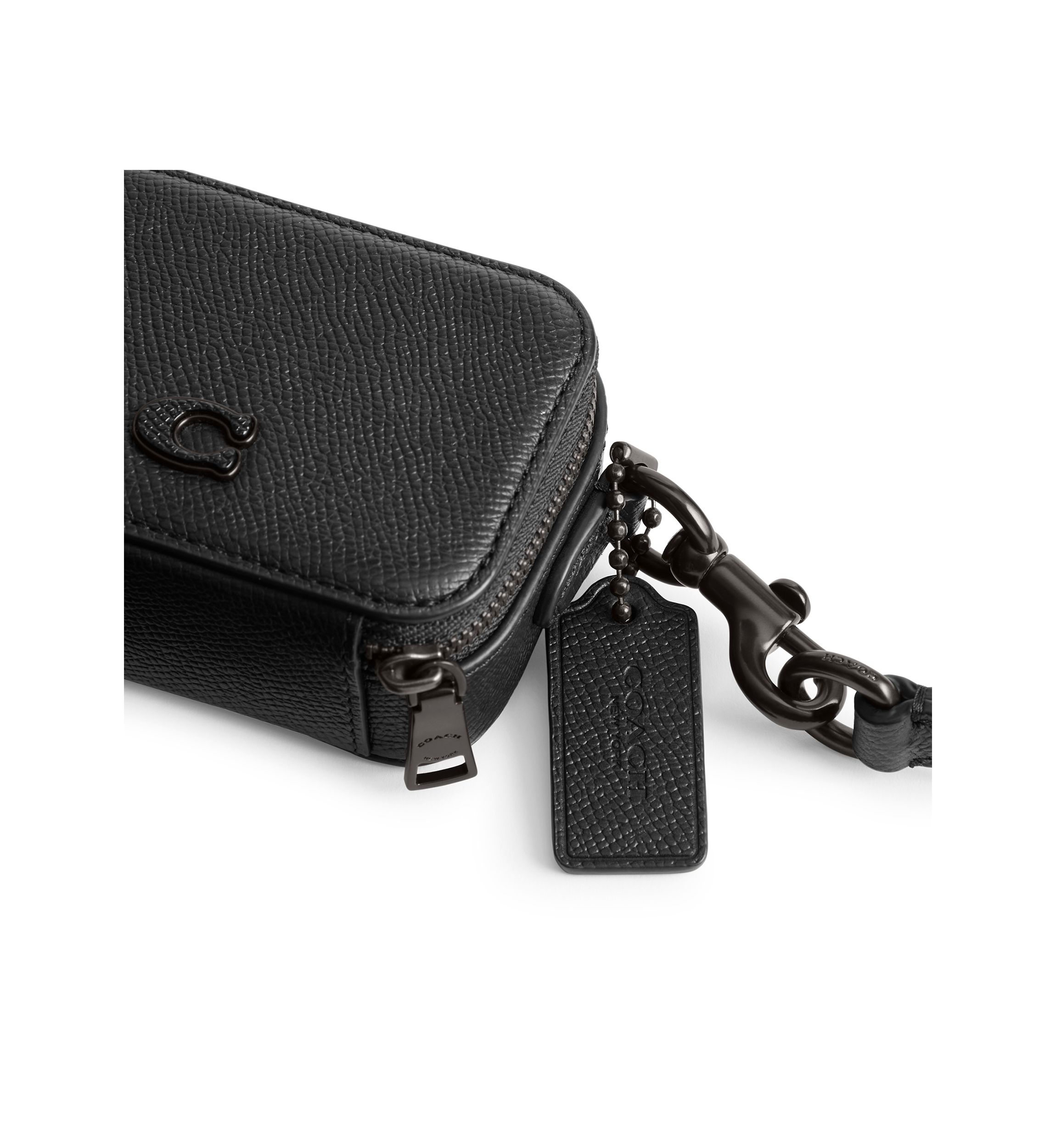   Crossbody Pouch in Crossgrain Leather