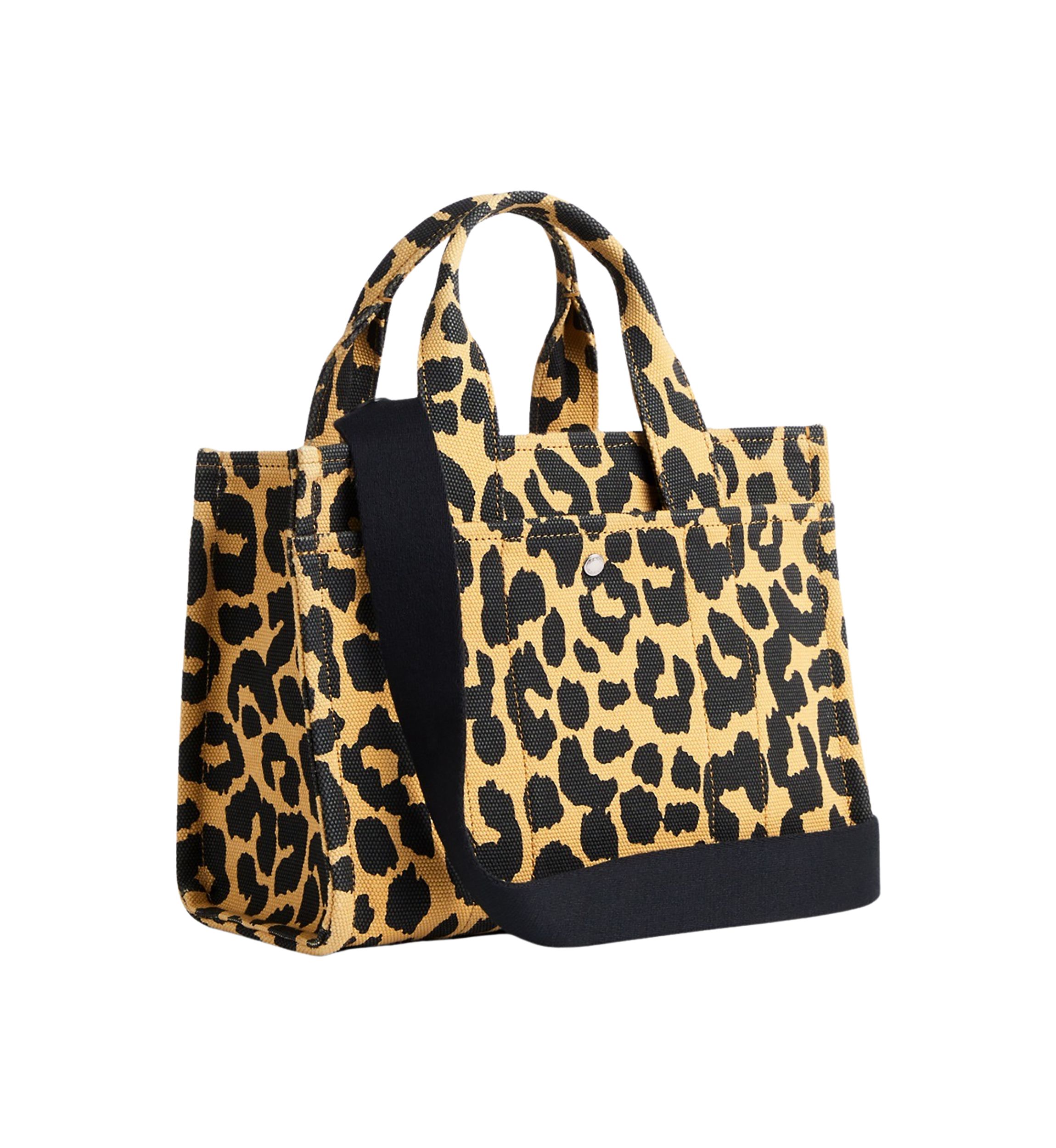 Cargo Tote 26 with Leopard Print