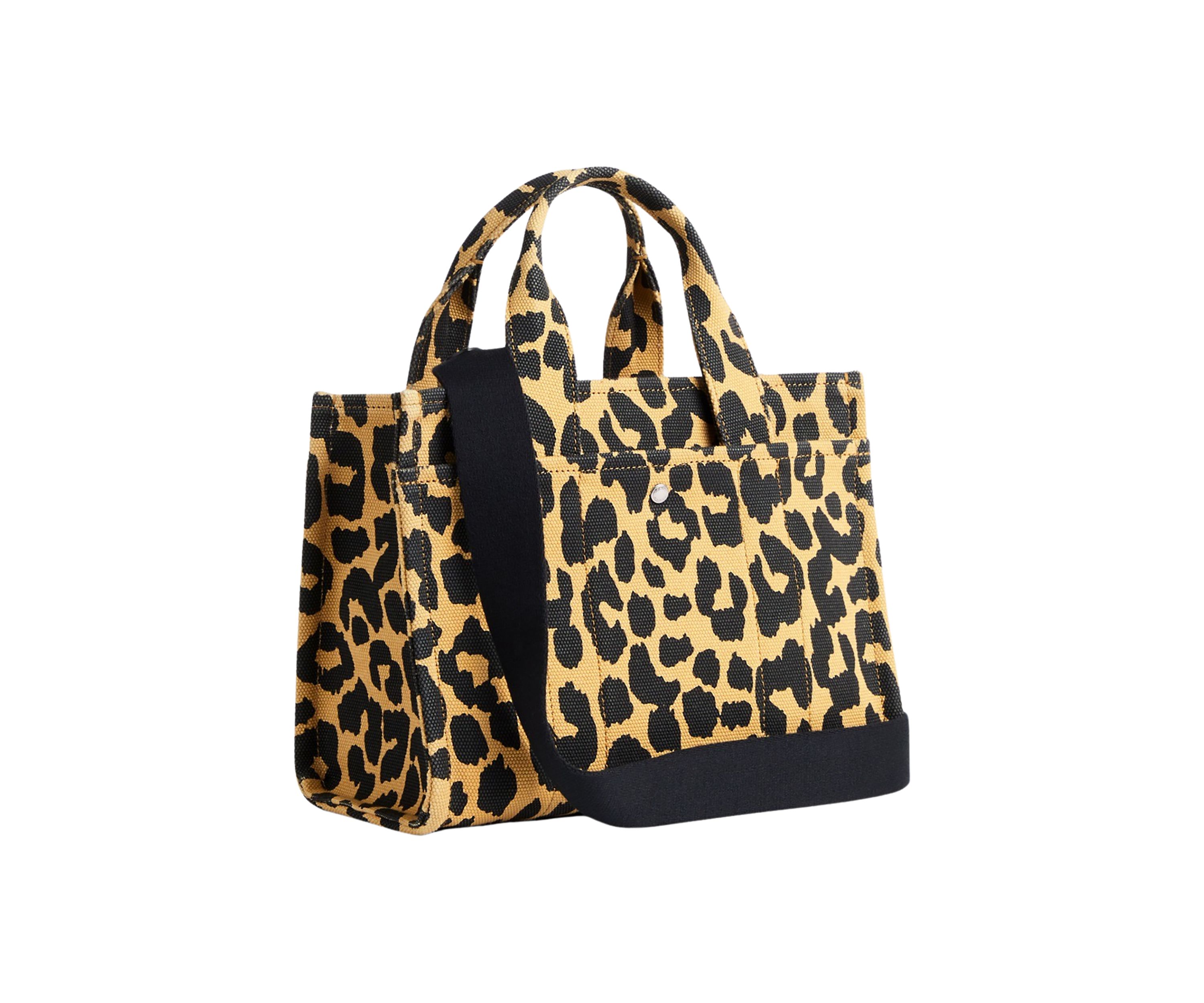 Cargo Tote 26 with Leopard Print