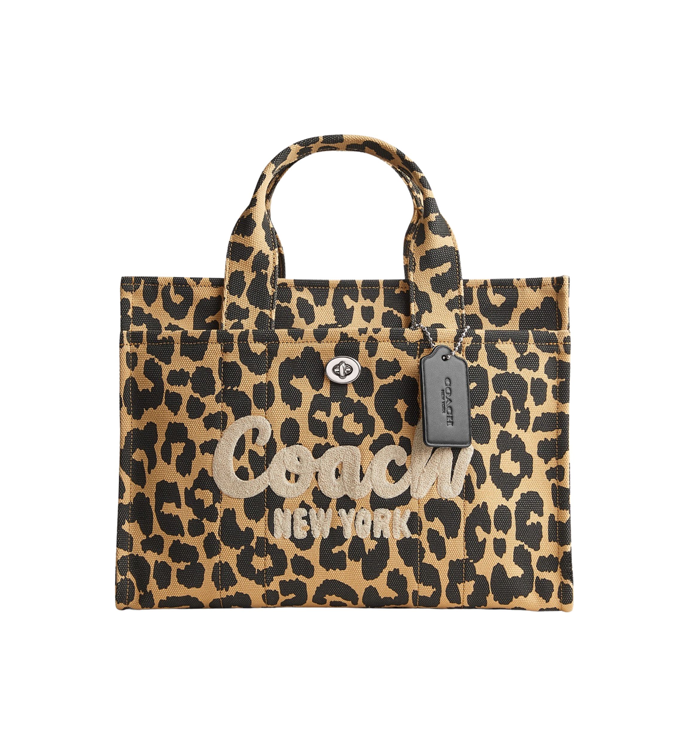 Leopard Print Cargo Tote