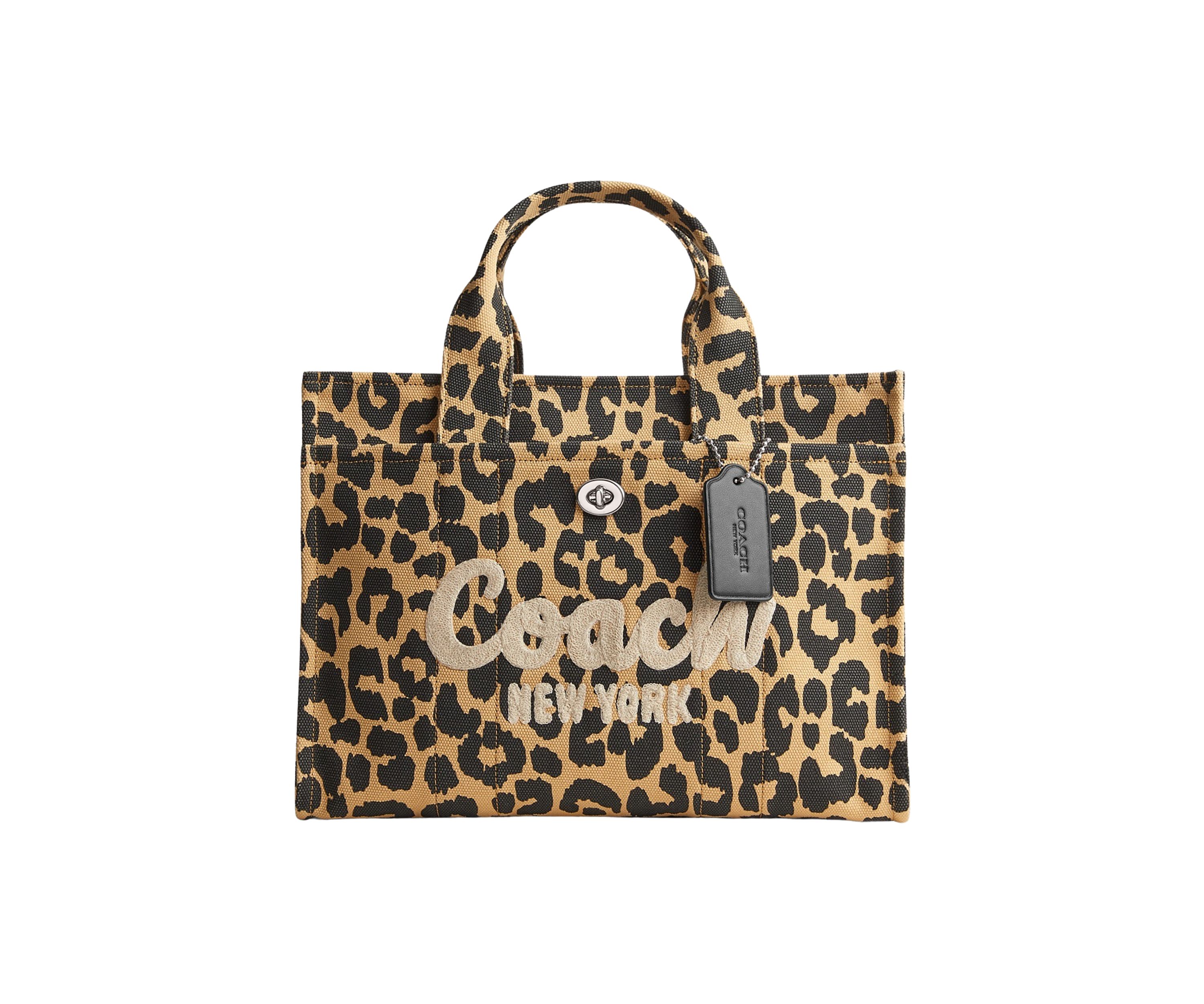 Leopard Print Cargo Tote