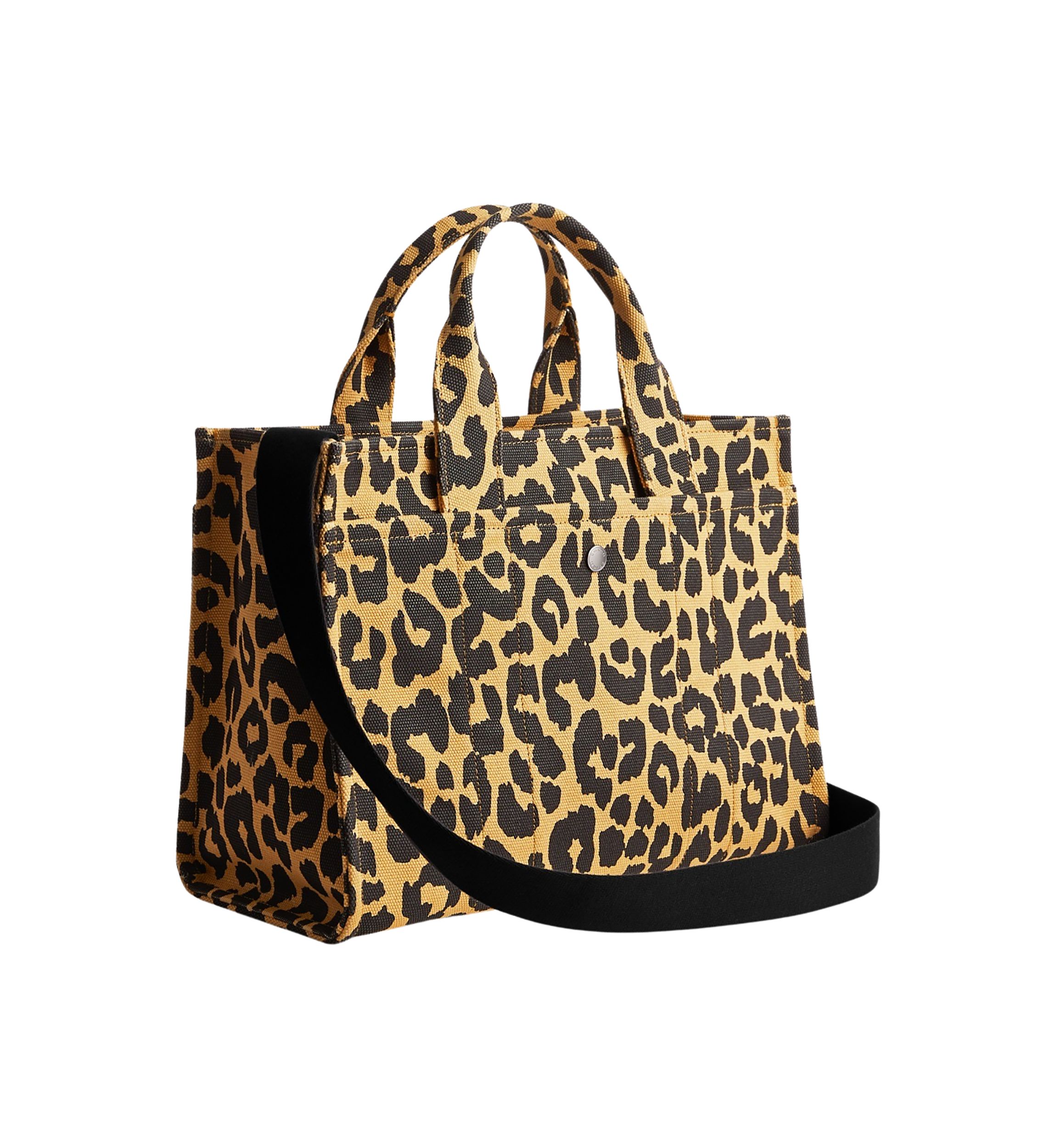Leopard Print Cargo Tote