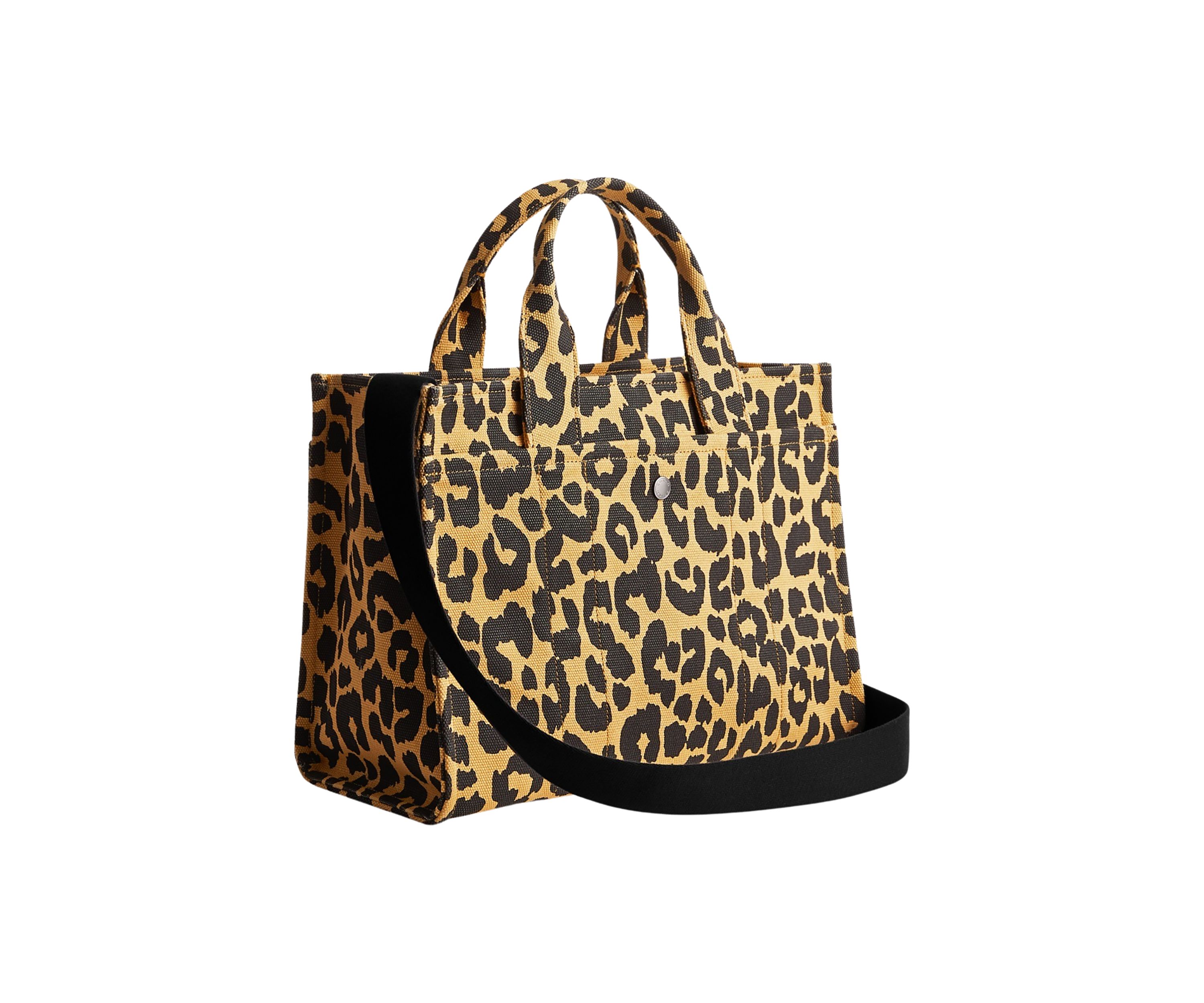 Leopard Print Cargo Tote