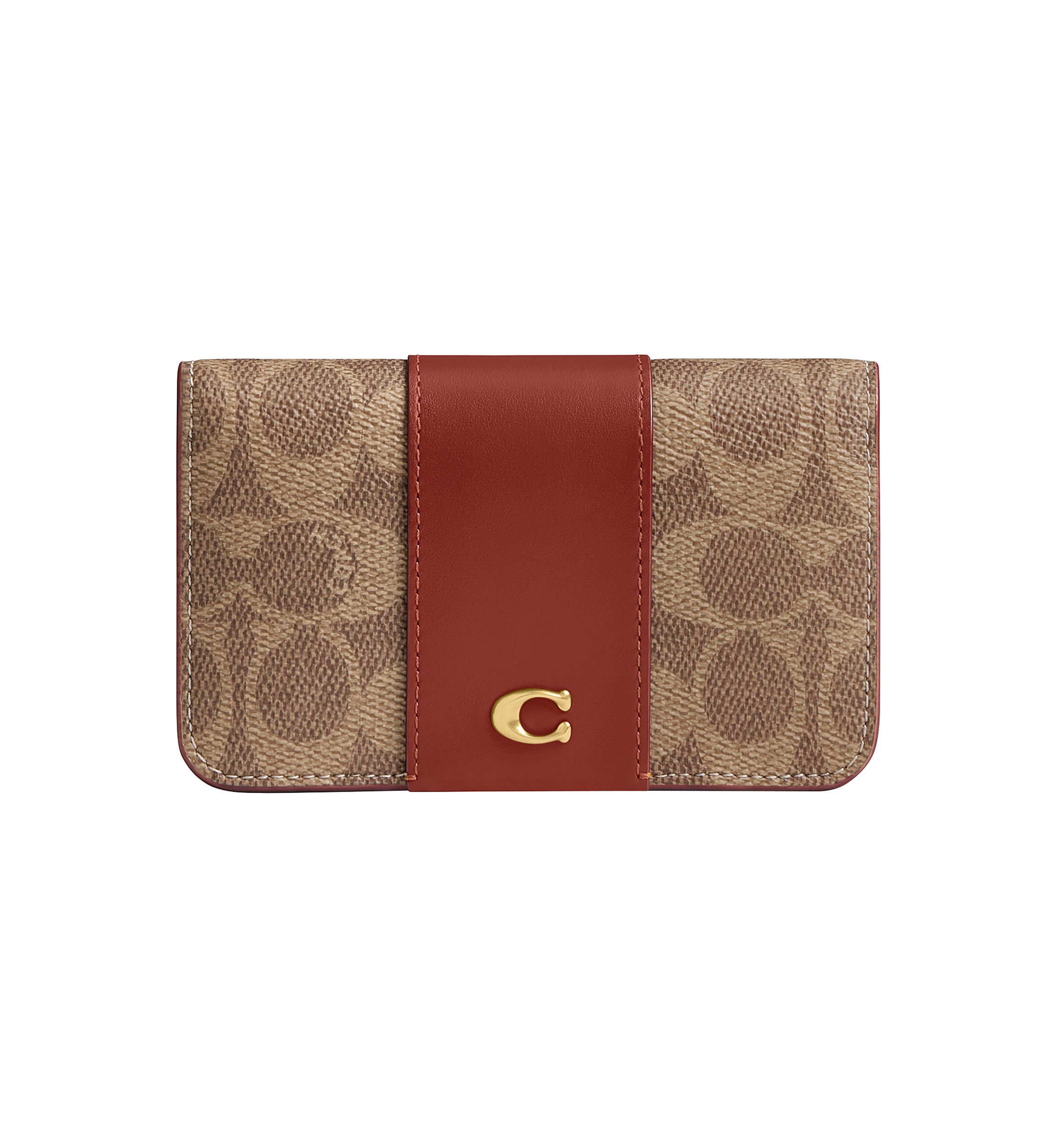 Essential Slim Card Case in Signature Canvas 