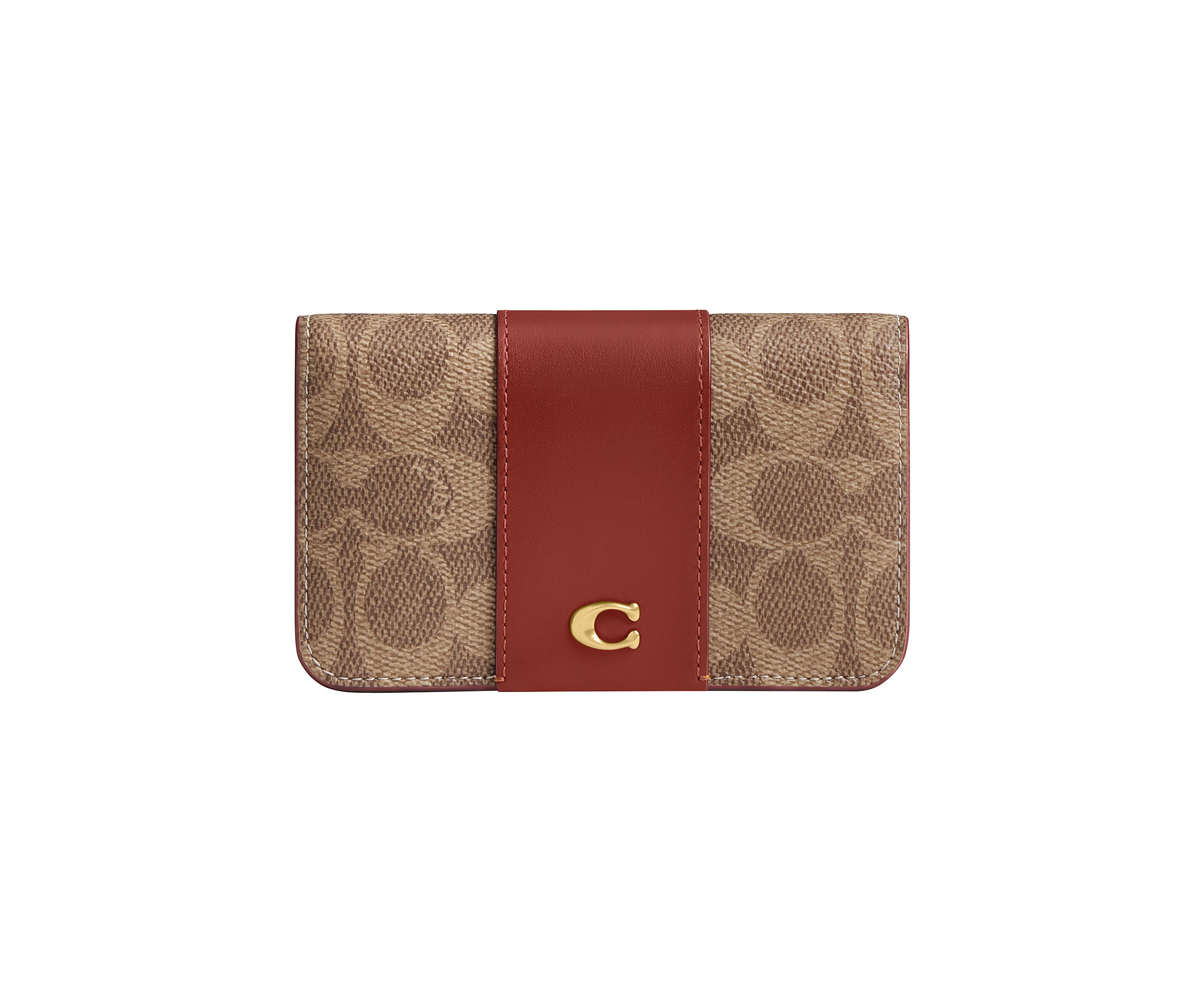 Essential Slim Card Case in Signature Canvas 