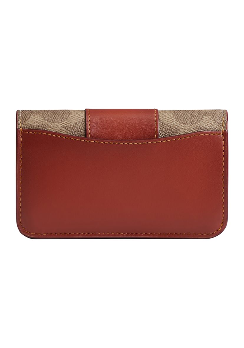 Essential Slim Card Case in Signature Canvas 