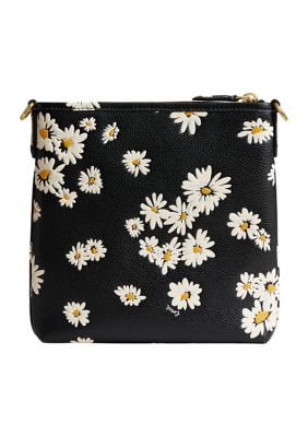 Kitt Messenger Crossbody with Floral Print