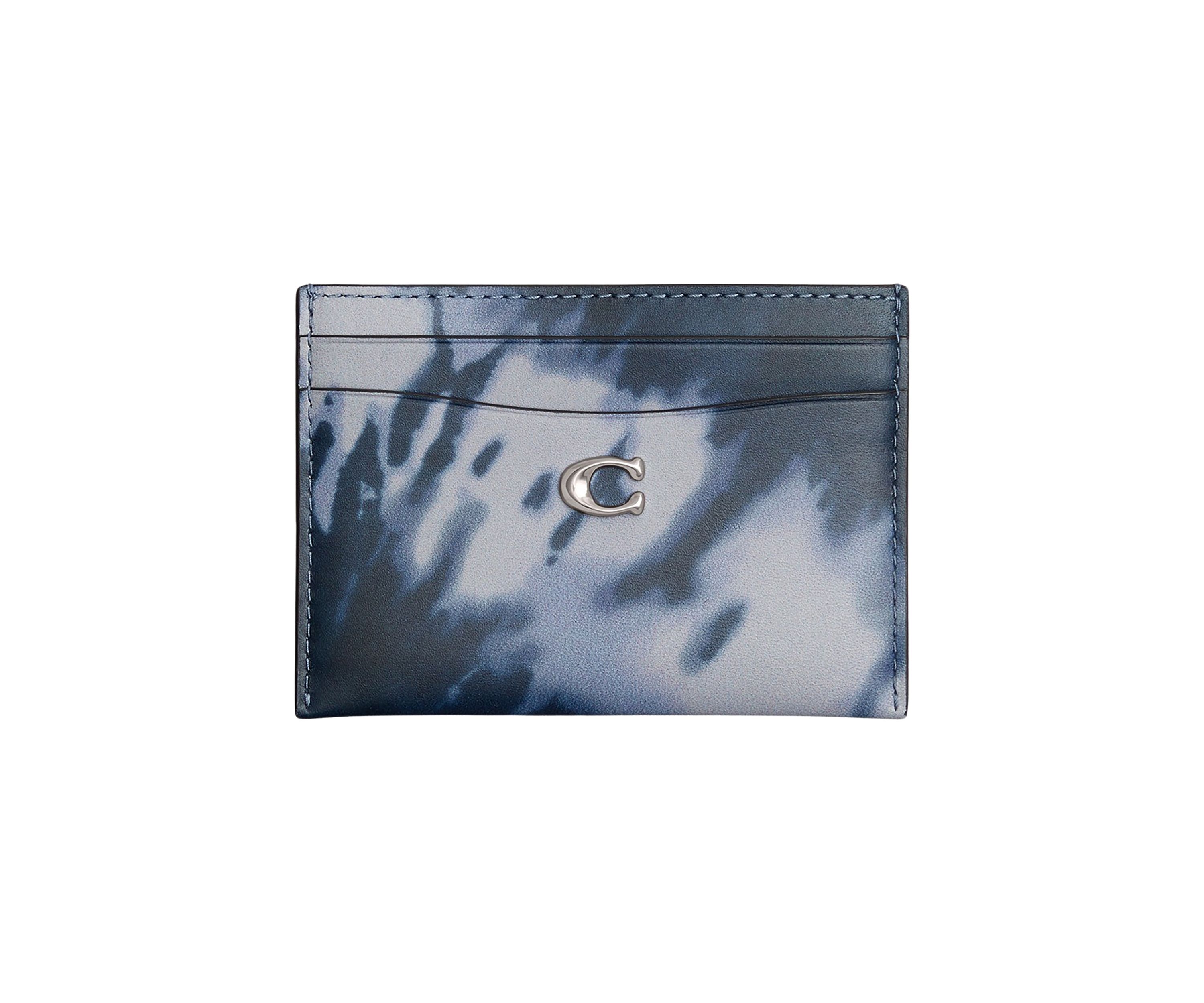 Essentials Card Case with Tie-Dye Print