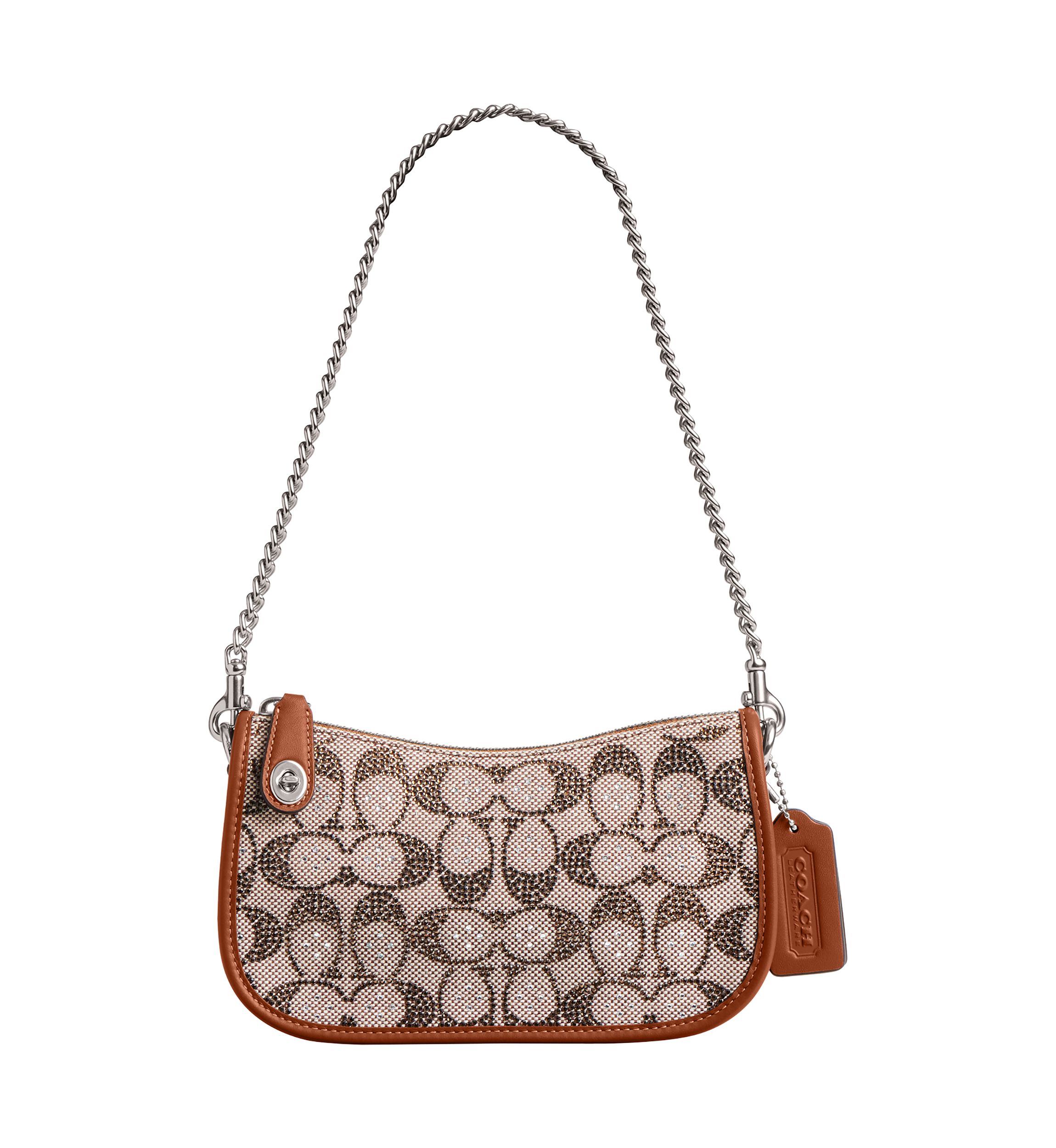 Swinger 20 in Crystal Signature Jacquard 