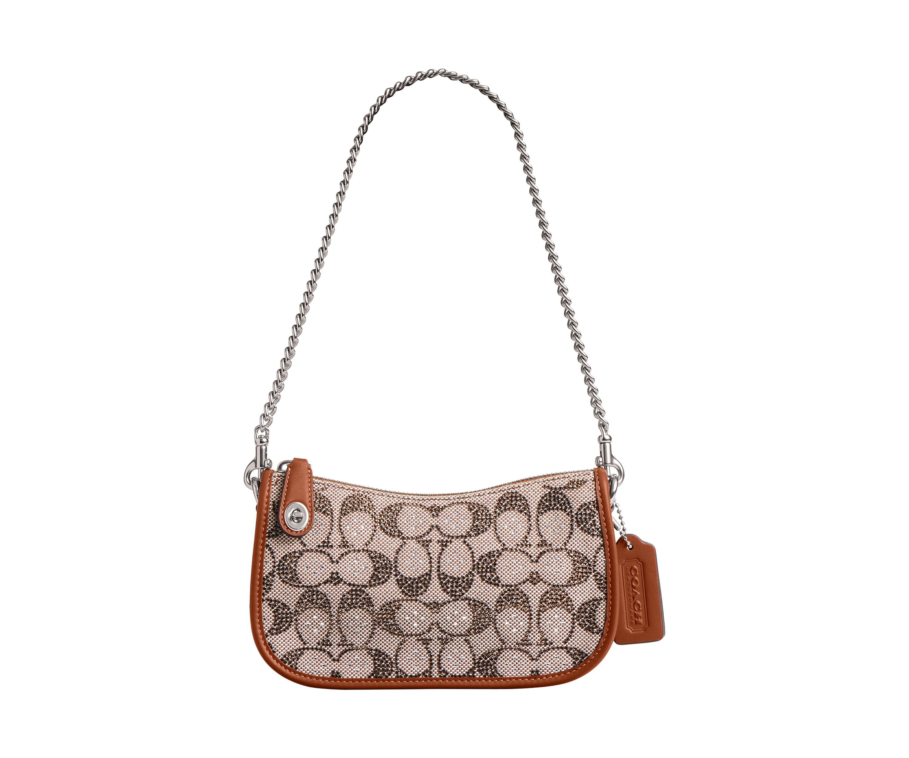 Swinger 20 in Crystal Signature Jacquard 