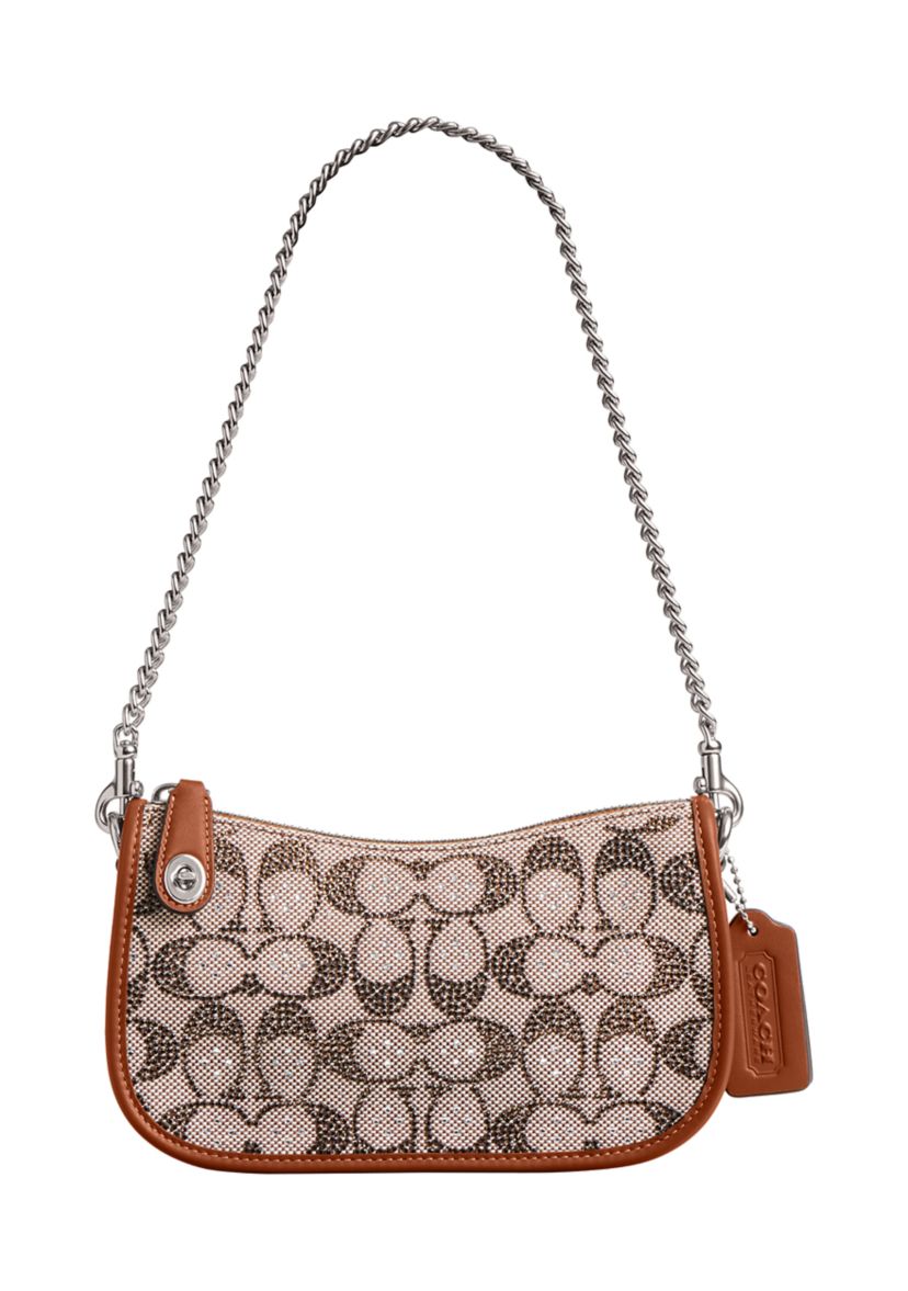 Swinger 20 in Crystal Signature Jacquard 