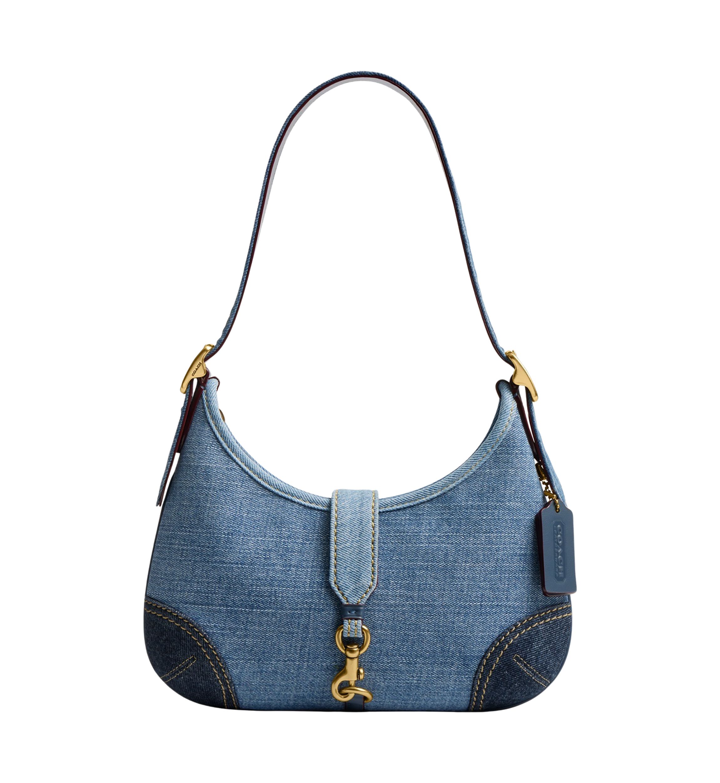 Hamptons Hobo Bag in Crystal Signature Jacquard