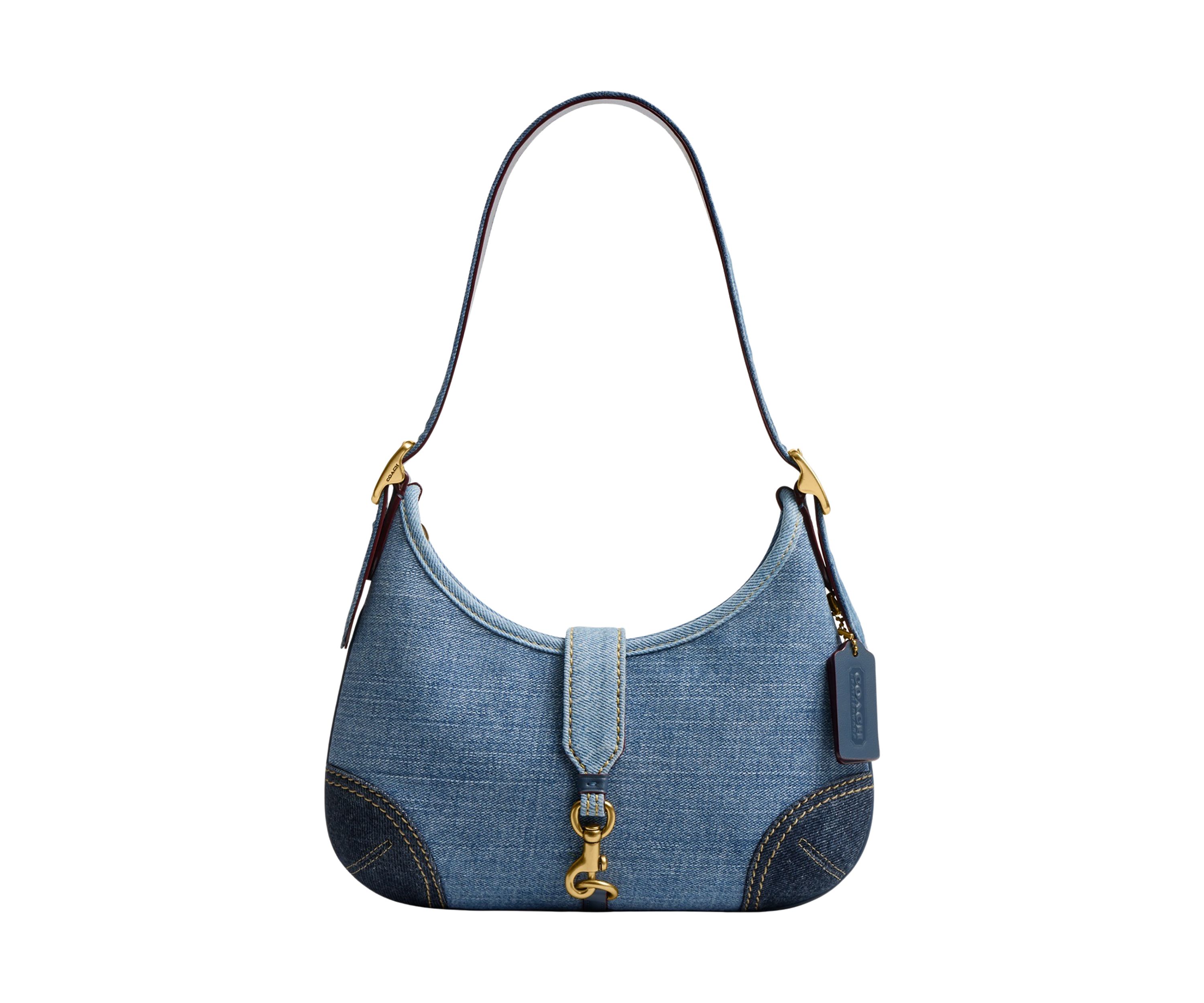 Hamptons Hobo Bag in Crystal Signature Jacquard