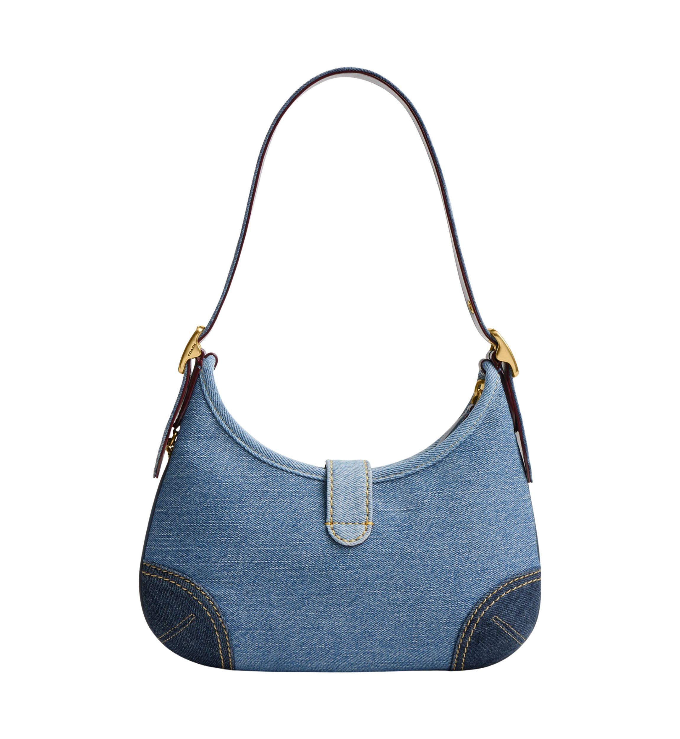 Hamptons Hobo Bag in Crystal Signature Jacquard