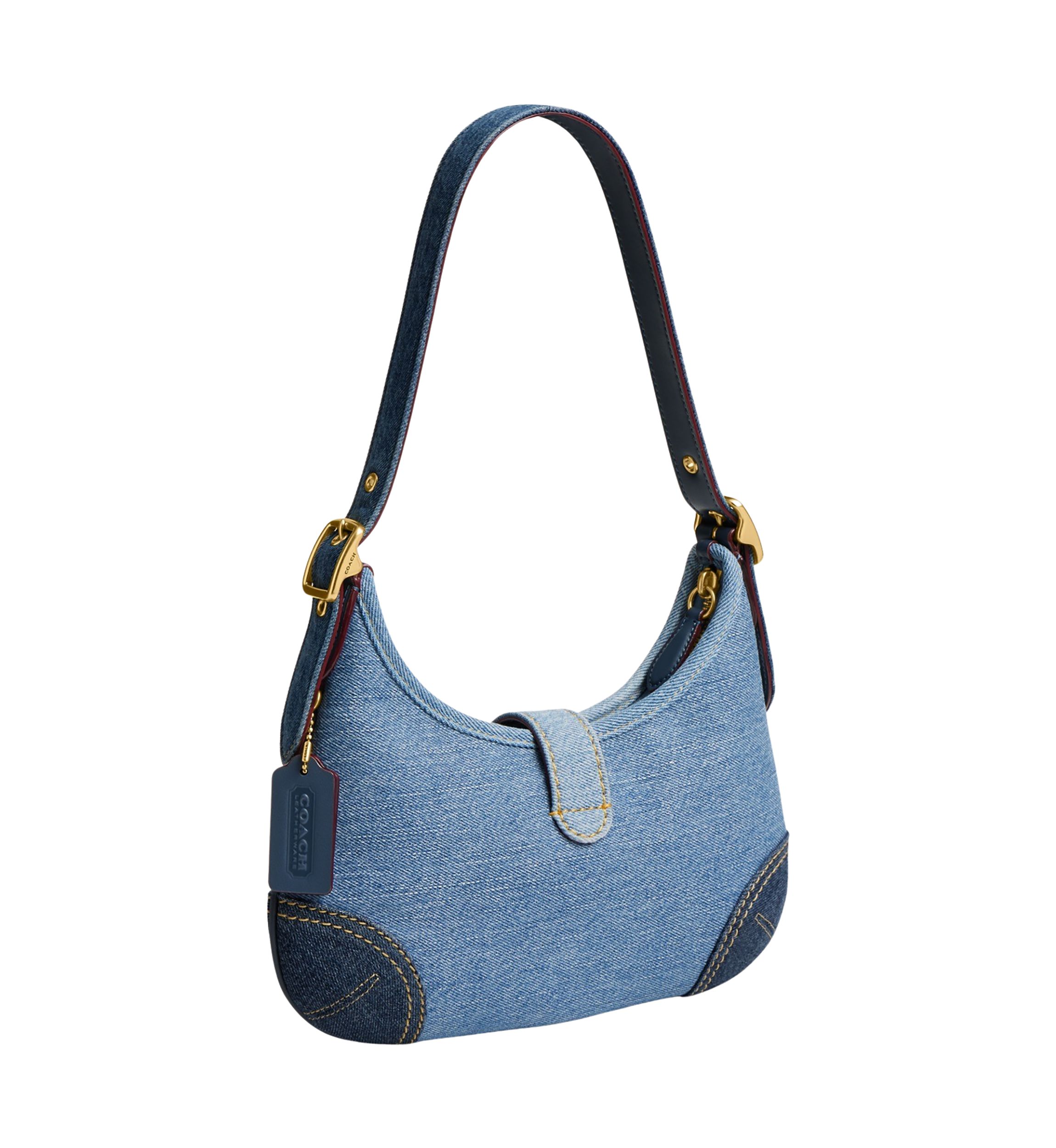 Hamptons Hobo Bag in Crystal Signature Jacquard