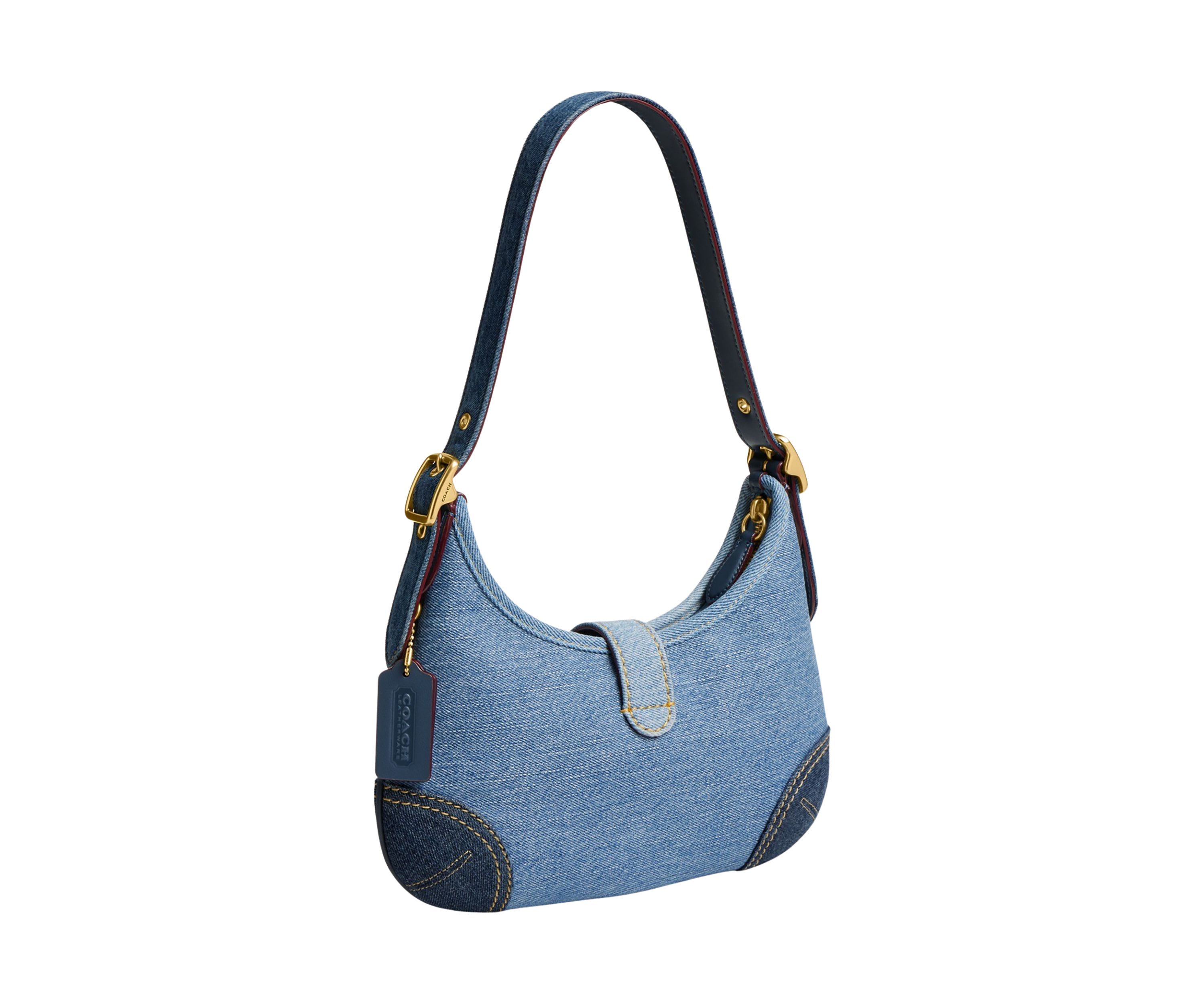 Hamptons Hobo Bag in Crystal Signature Jacquard