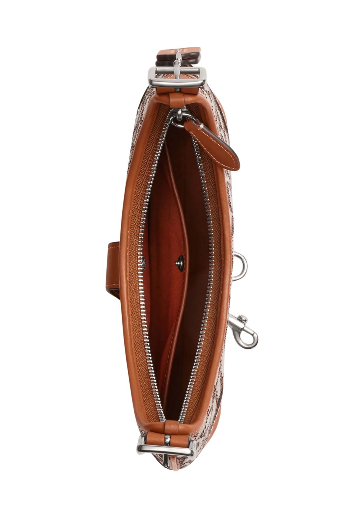 Hamptons Hobo Bag in Crystal Signature Jacquard