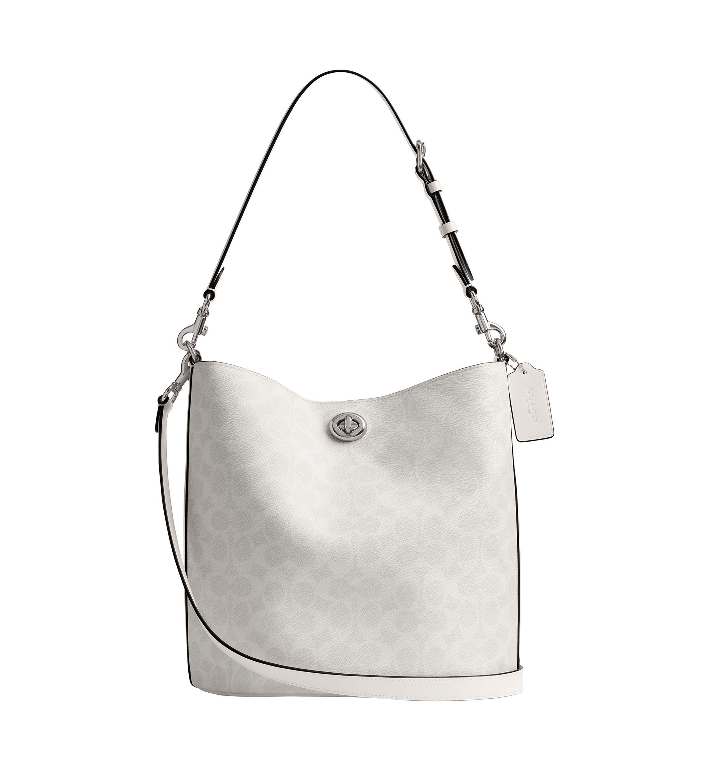 Willow Soft Bucket Bag in Signature Canvas