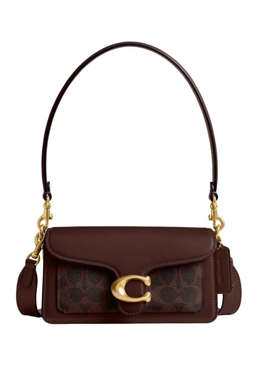 Tabby Shoulder Bag 20 in Signature Canvas 
