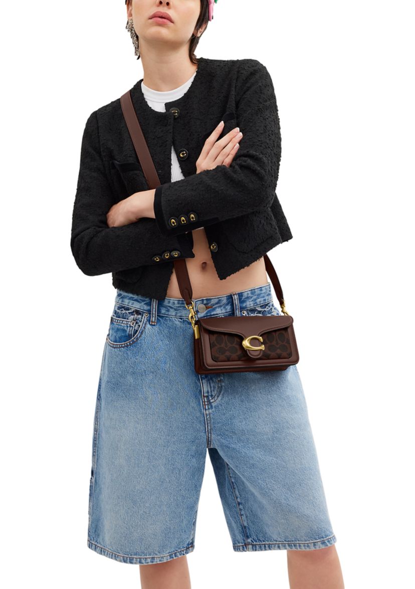 Tabby Shoulder Bag 20 in Signature Canvas 
