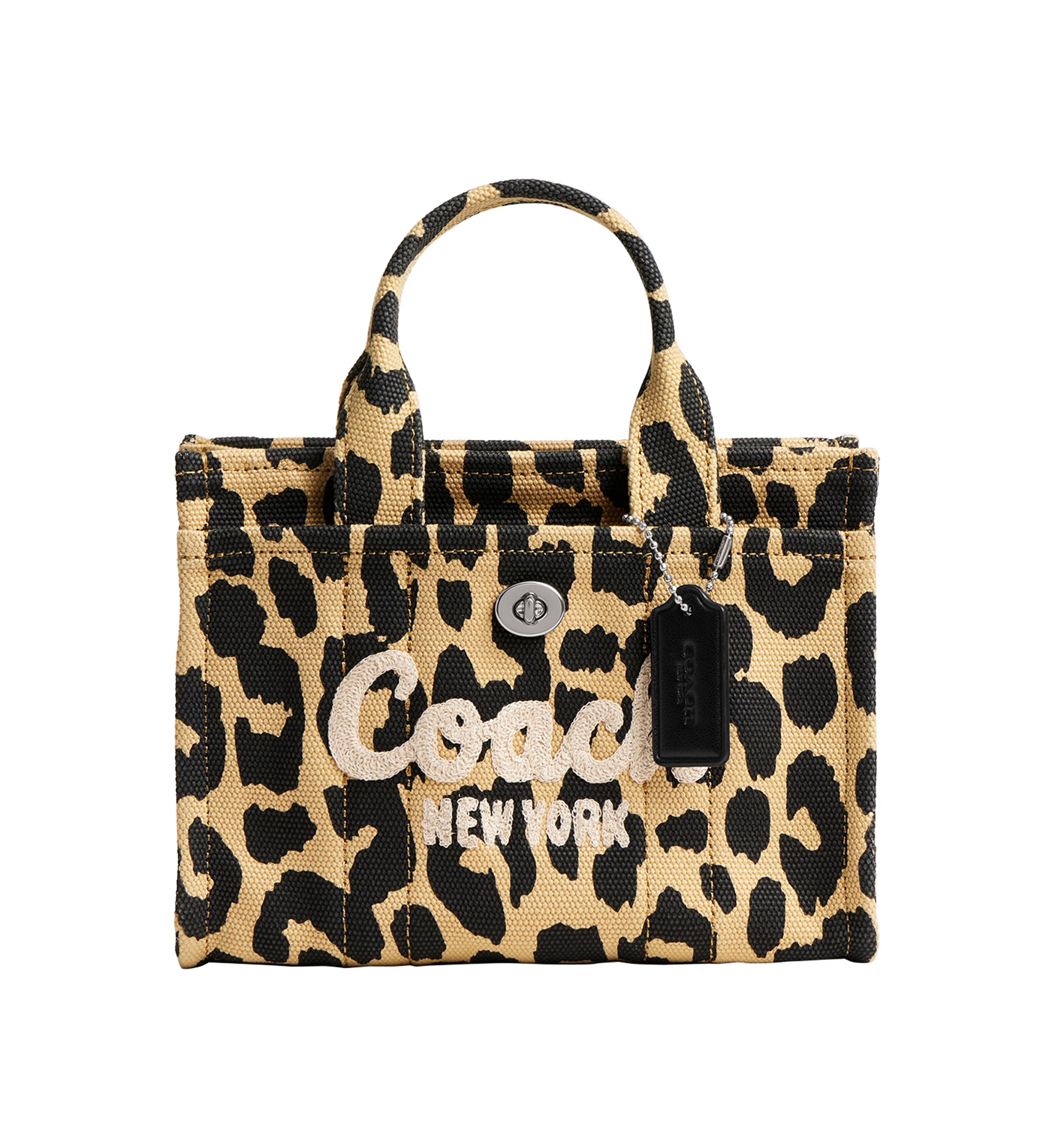 COACH Leopard Printed Canvas Cargo 20 Tote Bag | Belk