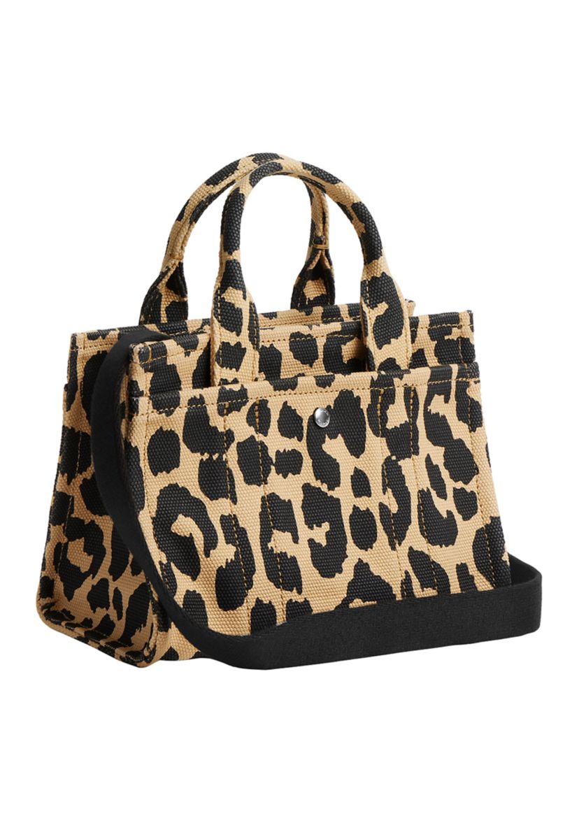 COACH Leopard Printed Canvas Cargo 20 Tote Bag | Belk