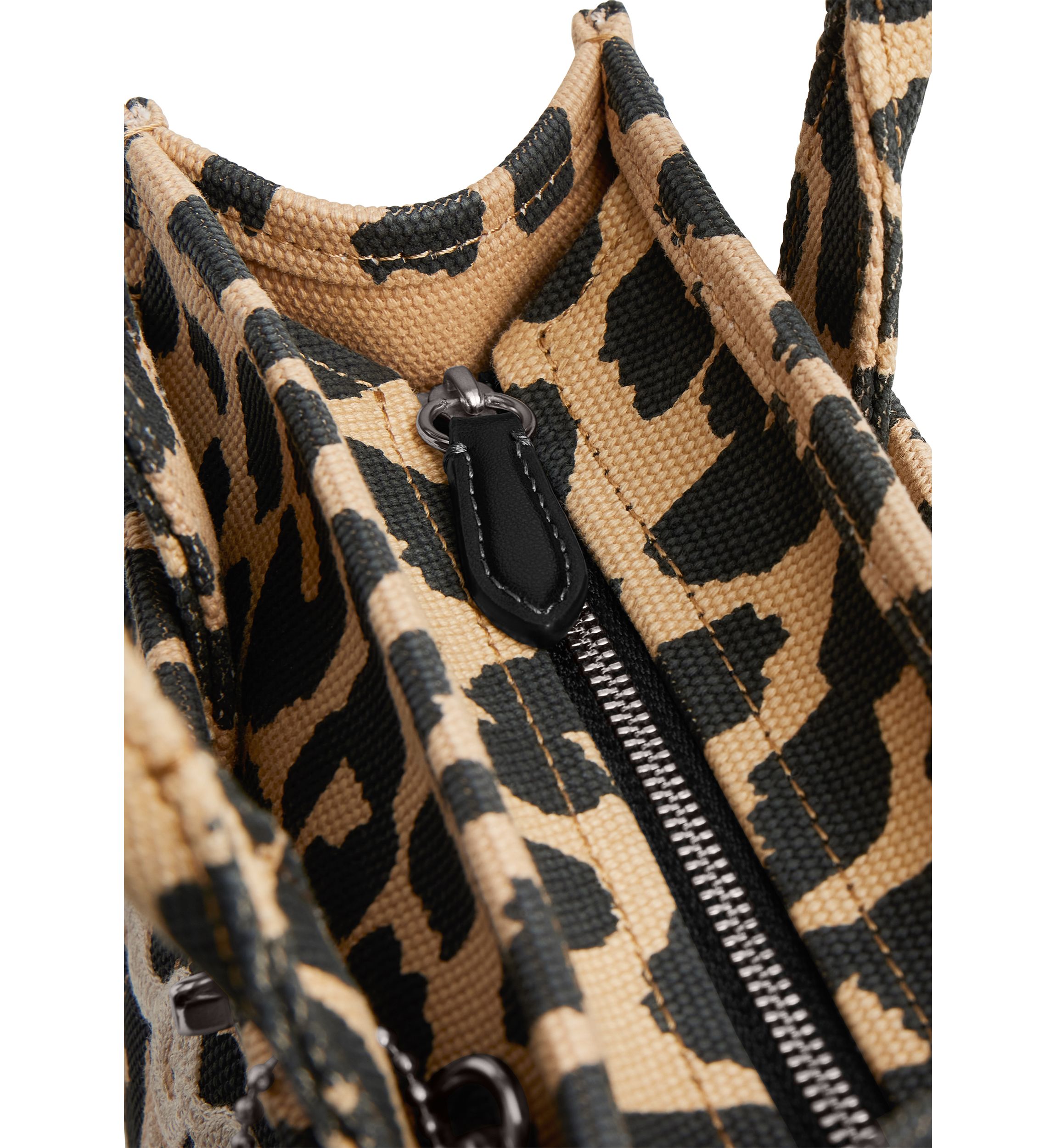 COACH Leopard Printed Canvas Cargo 20 Tote Bag | Belk