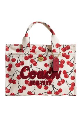 バッグ Cherry-Pattern Scart & Tote Set herlipto herlipto】CHERRY TOTE BAG