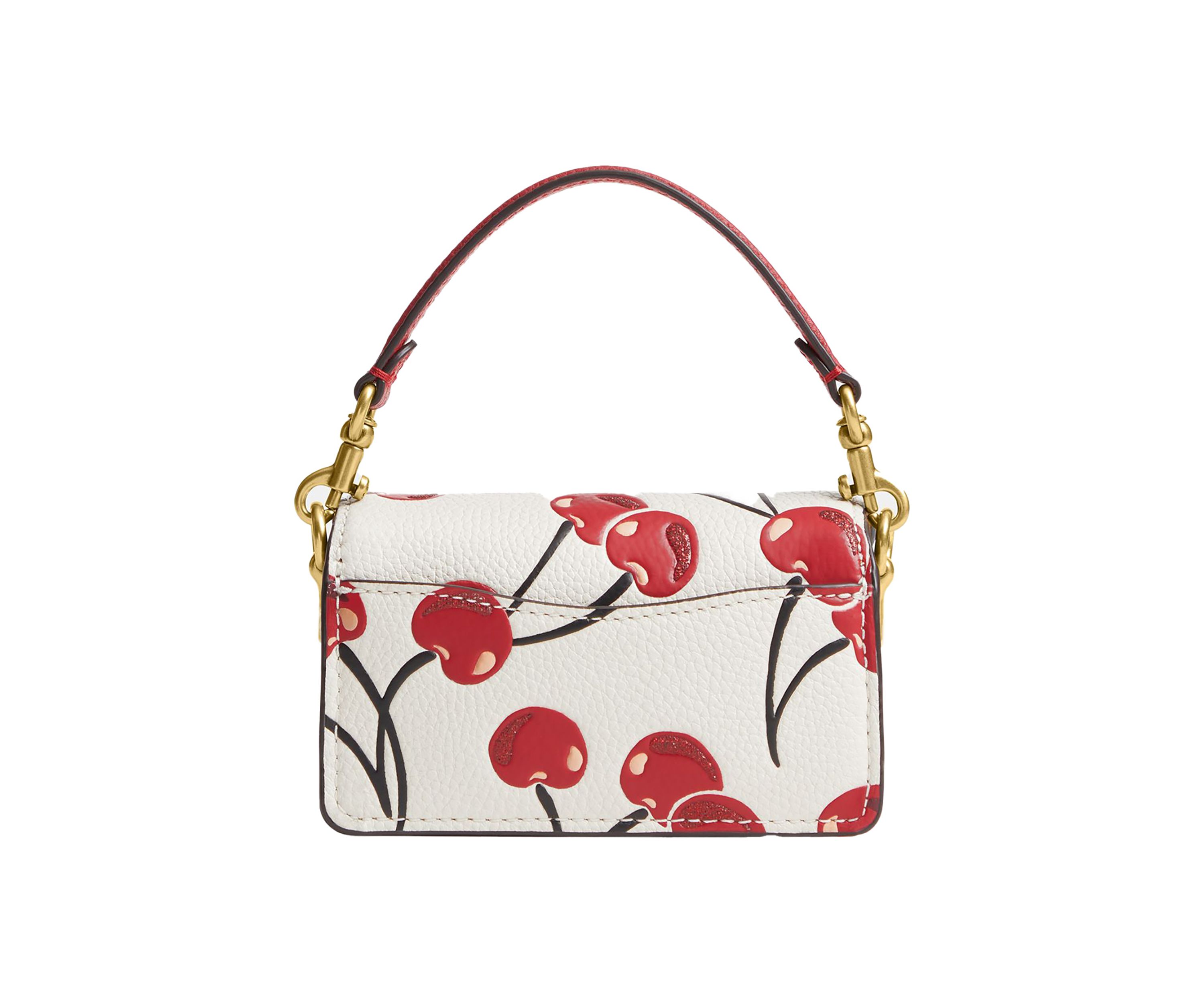 Tabby Bag 12 with Cherry Print