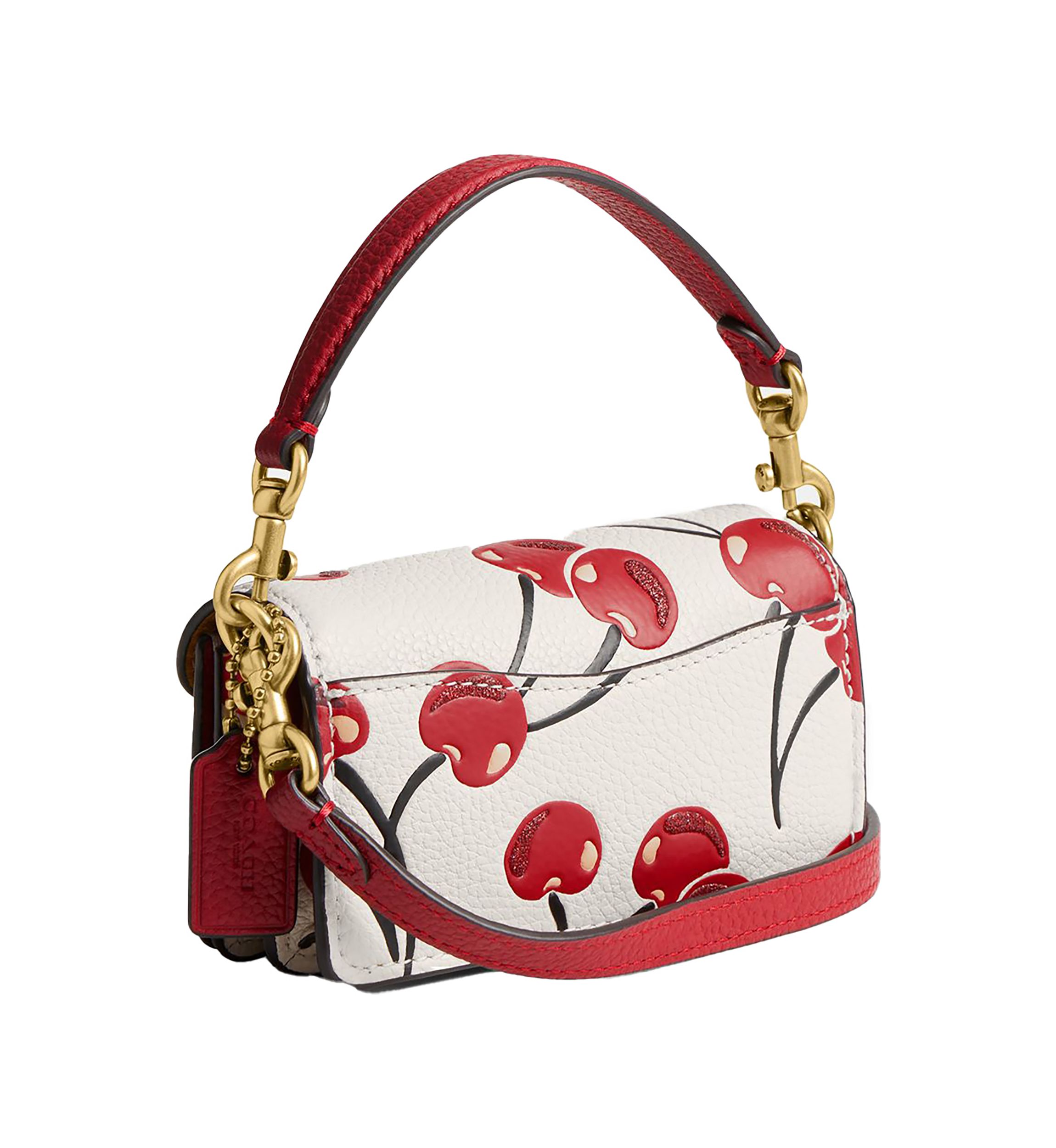 Tabby Bag 12 with Cherry Print