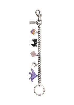 COACH Motif Chain Bag Charm