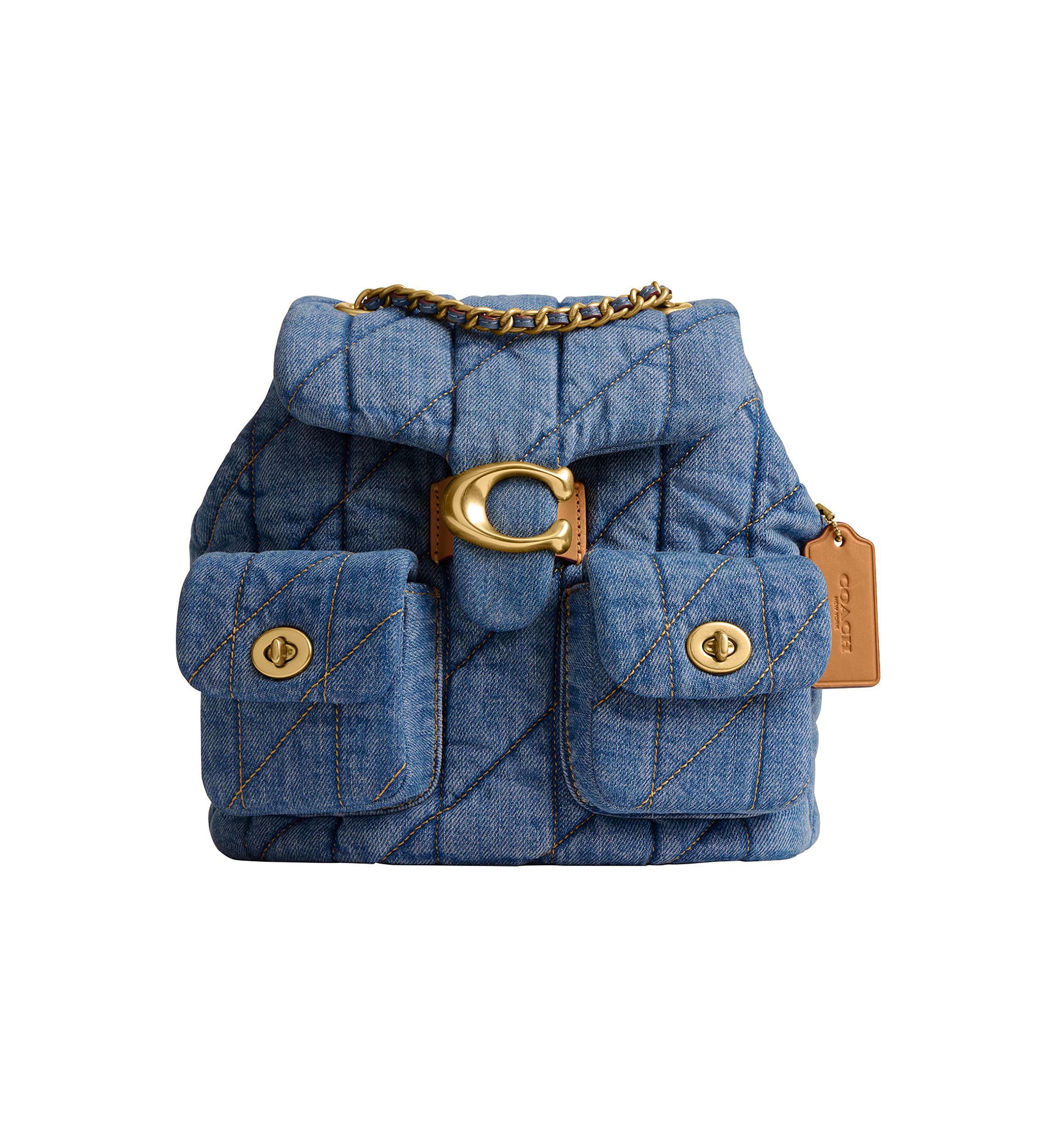 Tabby Backpack with Quilting