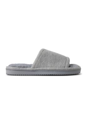 Demi Rib Knit Slide Slippers