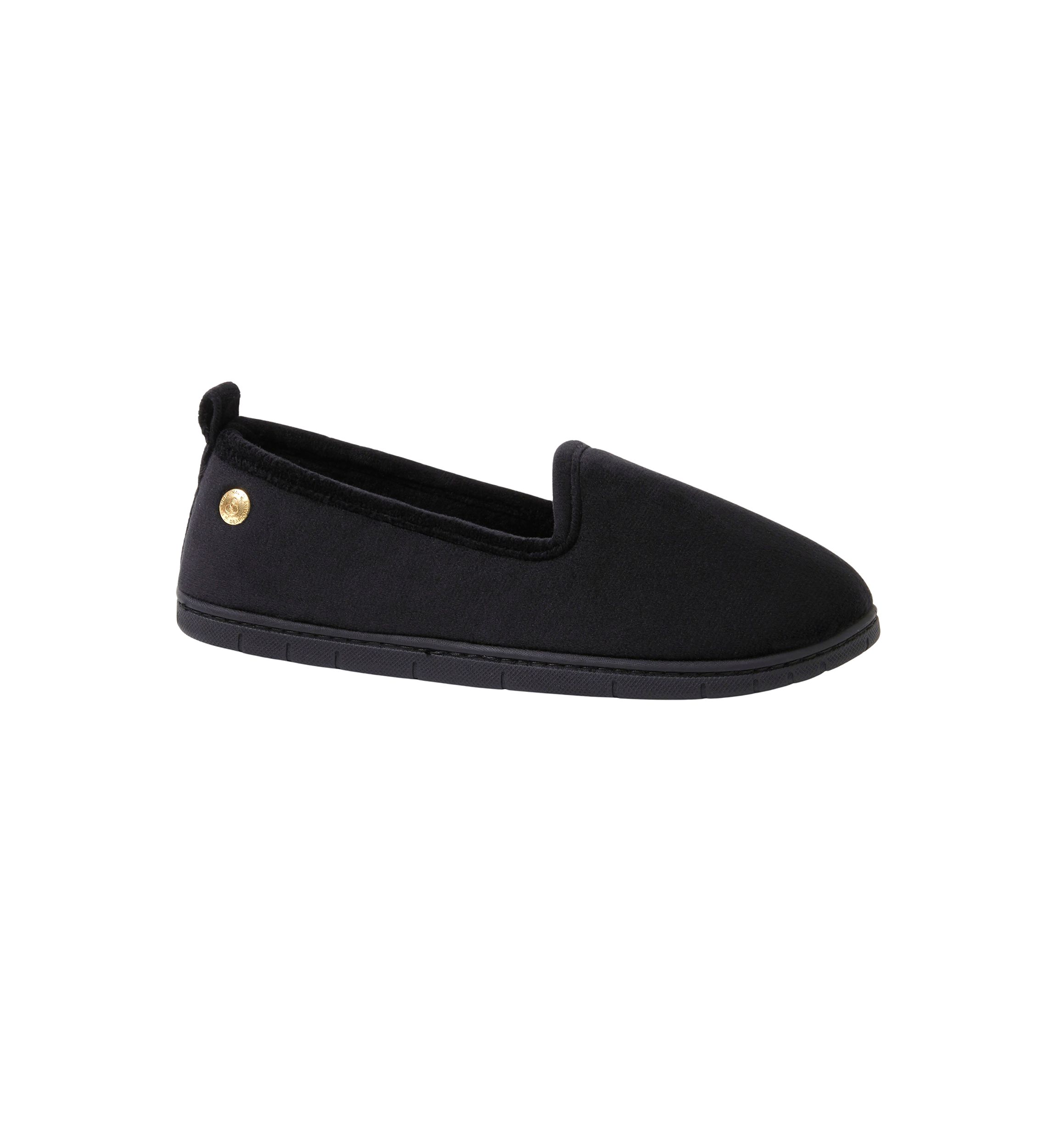 Rachel Velour Closed Back Slippers