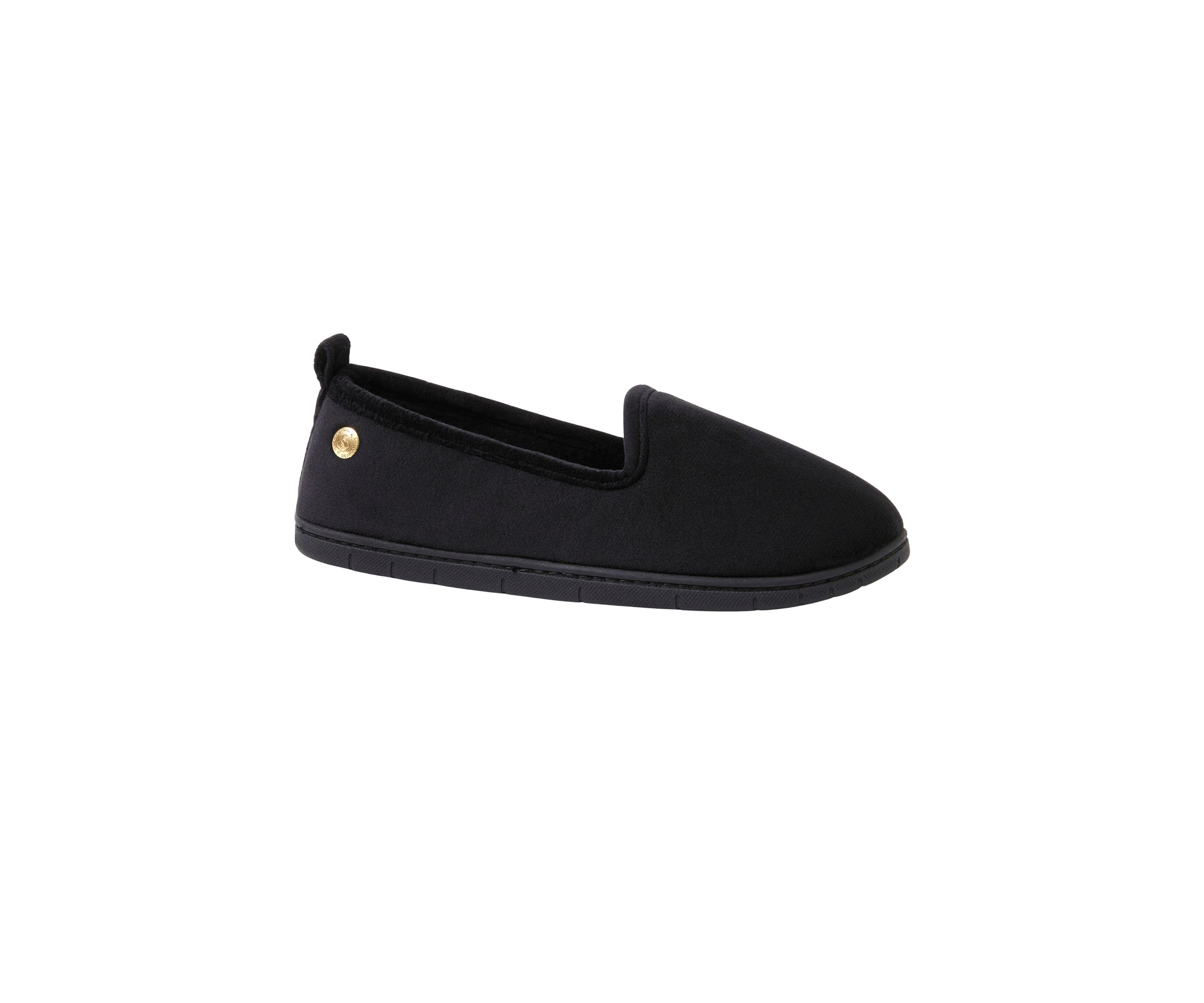 Rachel Velour Closed Back Slippers