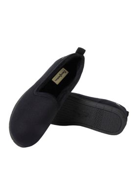 Rachel Velour Closed Back Slippers