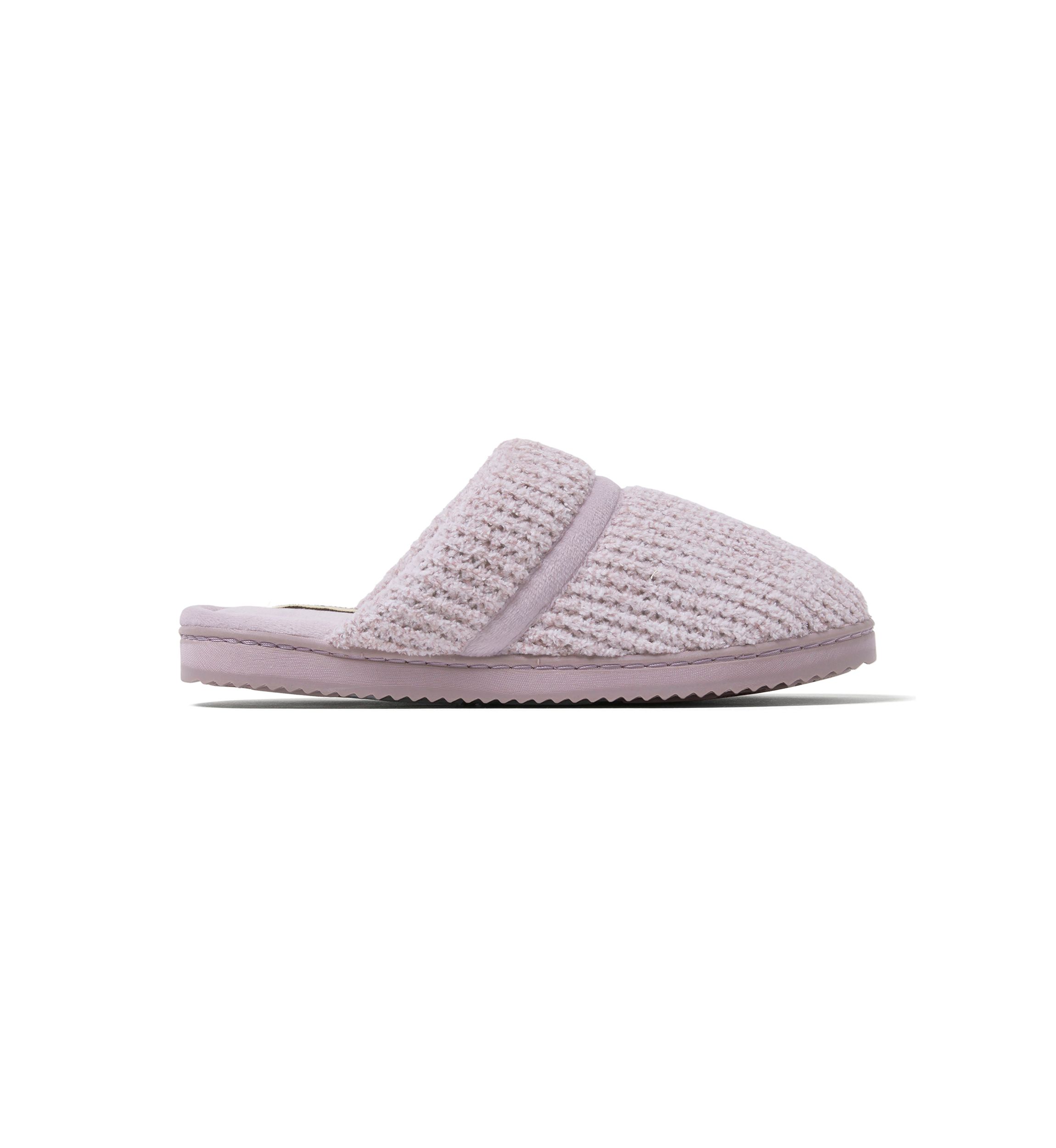 Serena Marled Chenille Scuff