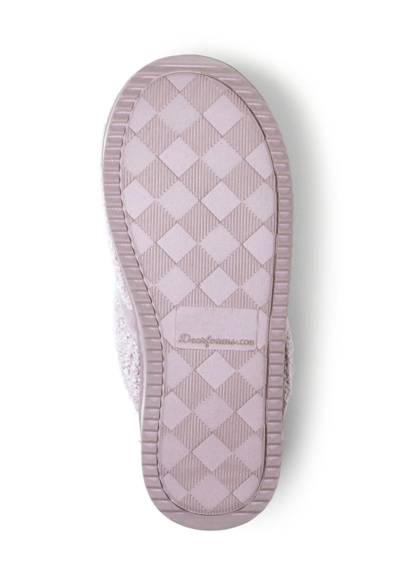 Serena Marled Chenille Scuff