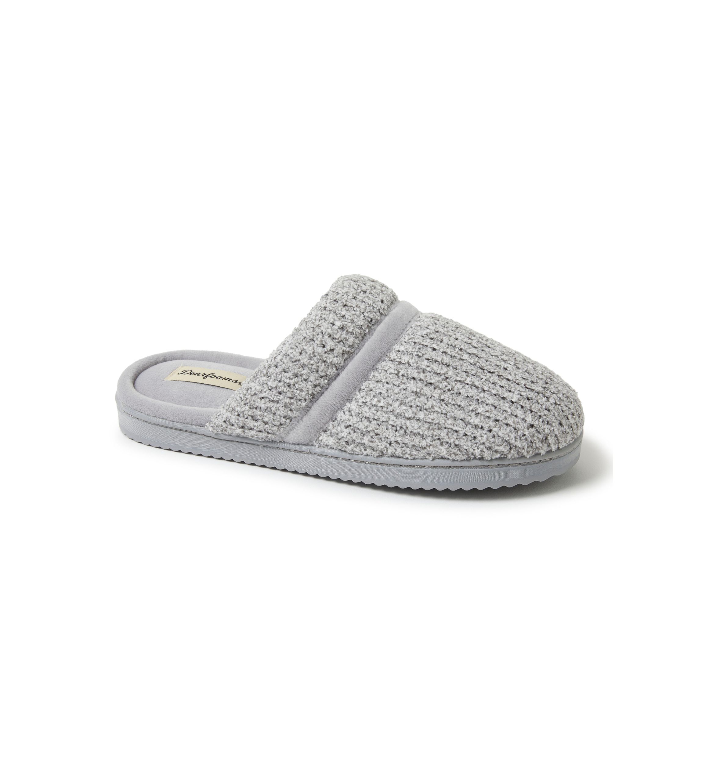 Serena Marled Chenille Scuff Slippers