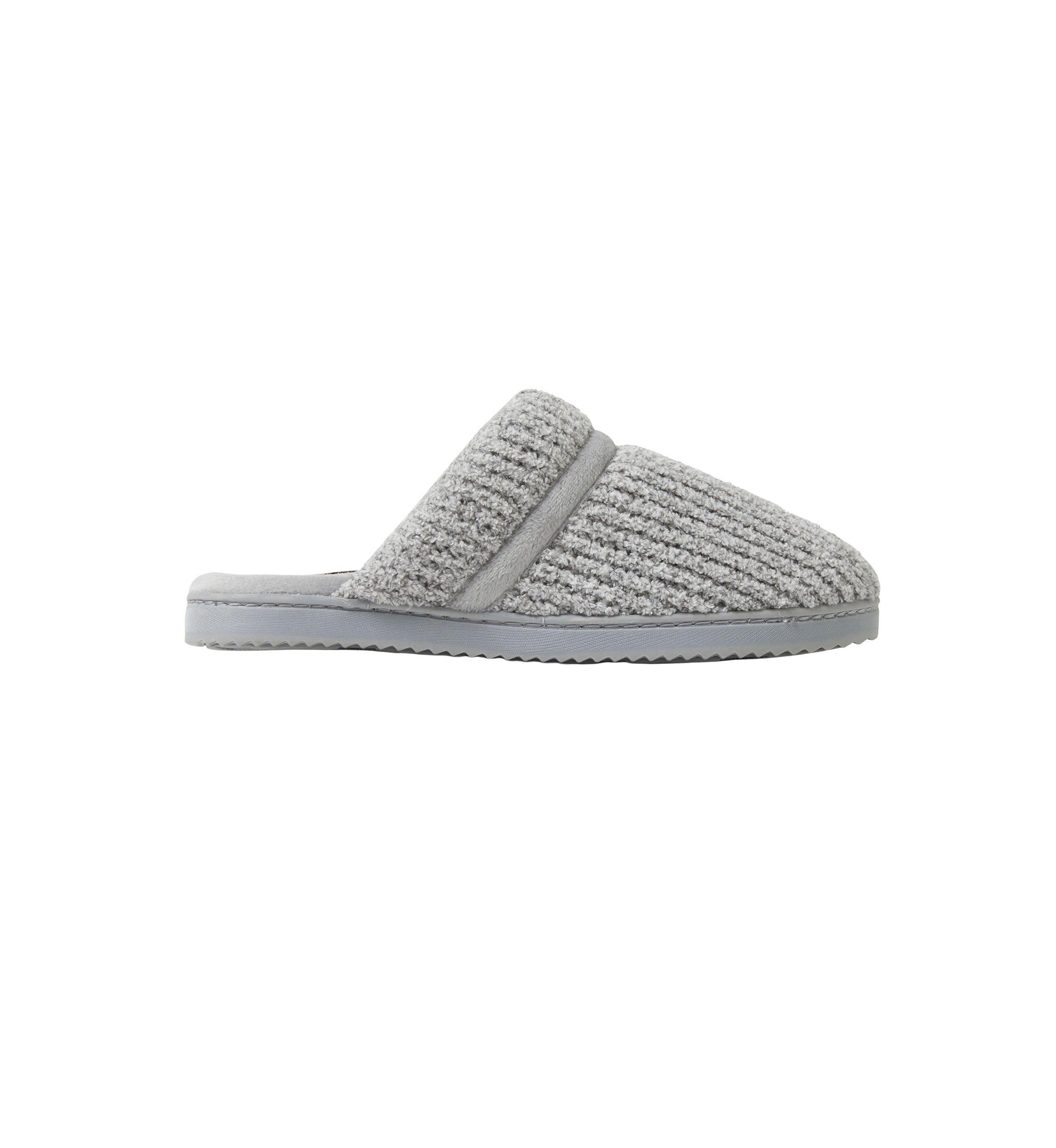 Serena Marled Chenille Scuff Slippers