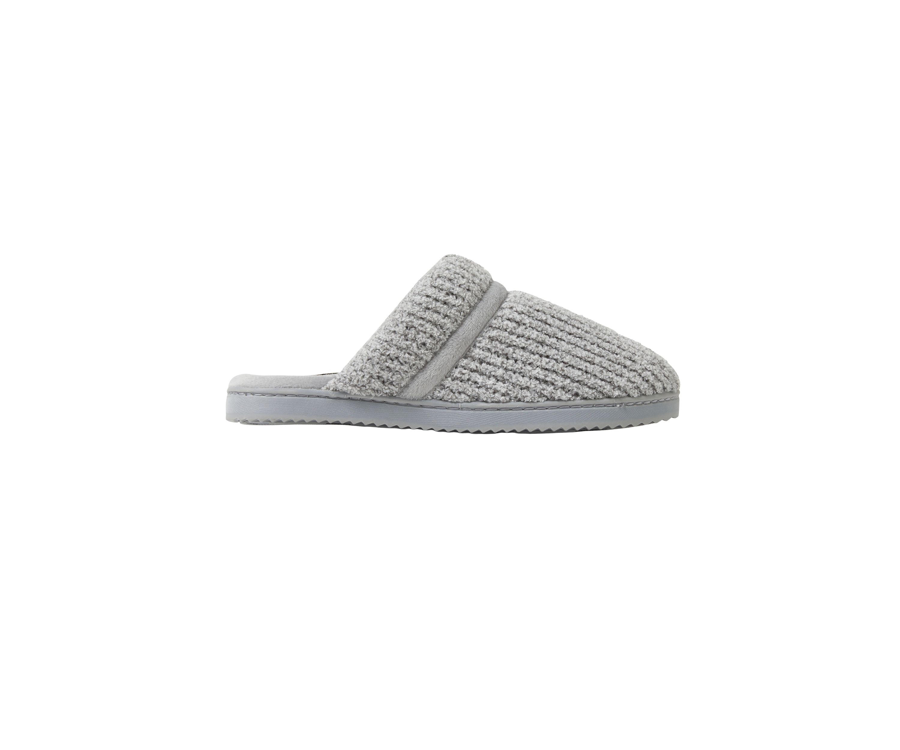 Serena Marled Chenille Scuff Slippers