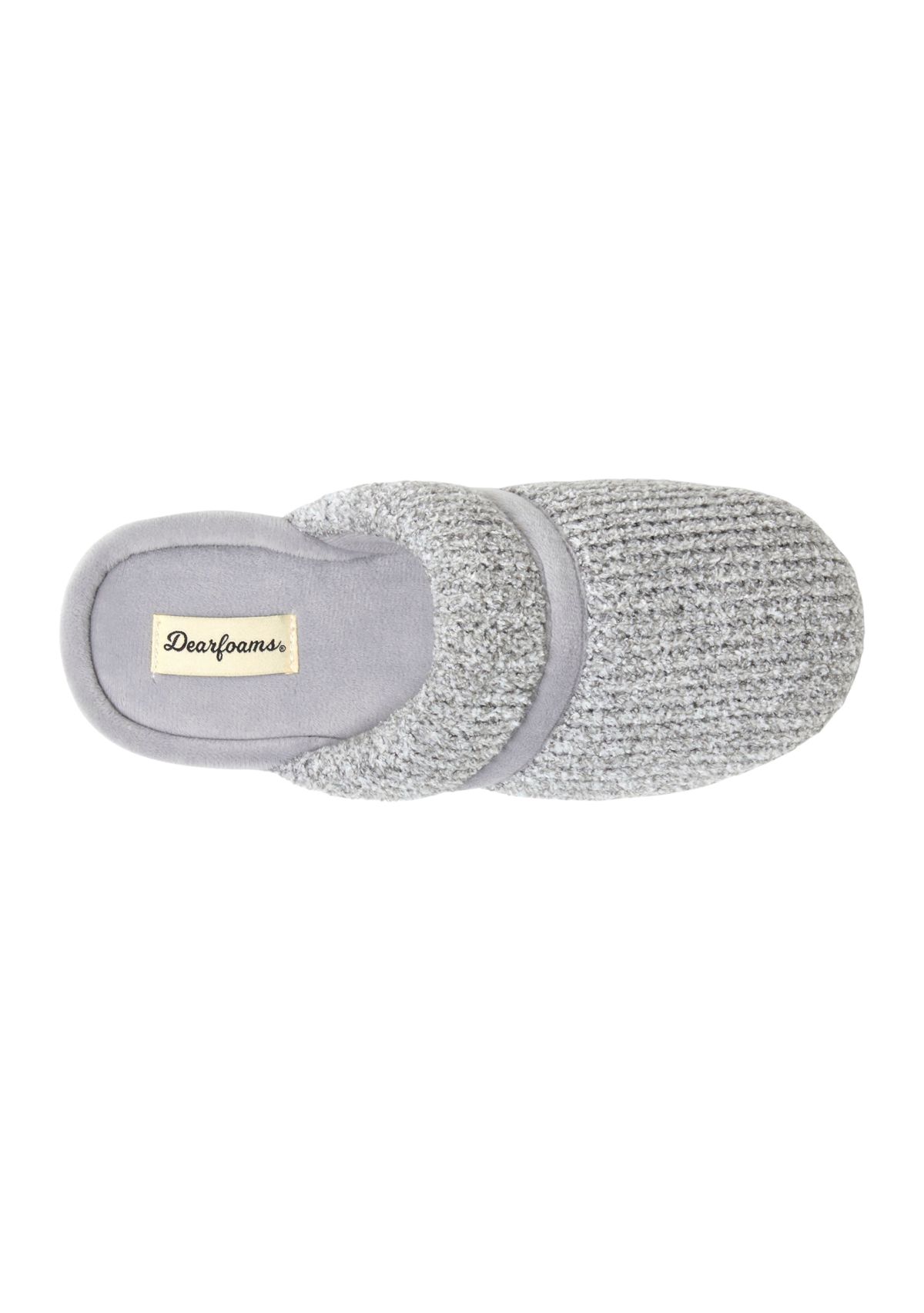 Serena Marled Chenille Scuff Slippers