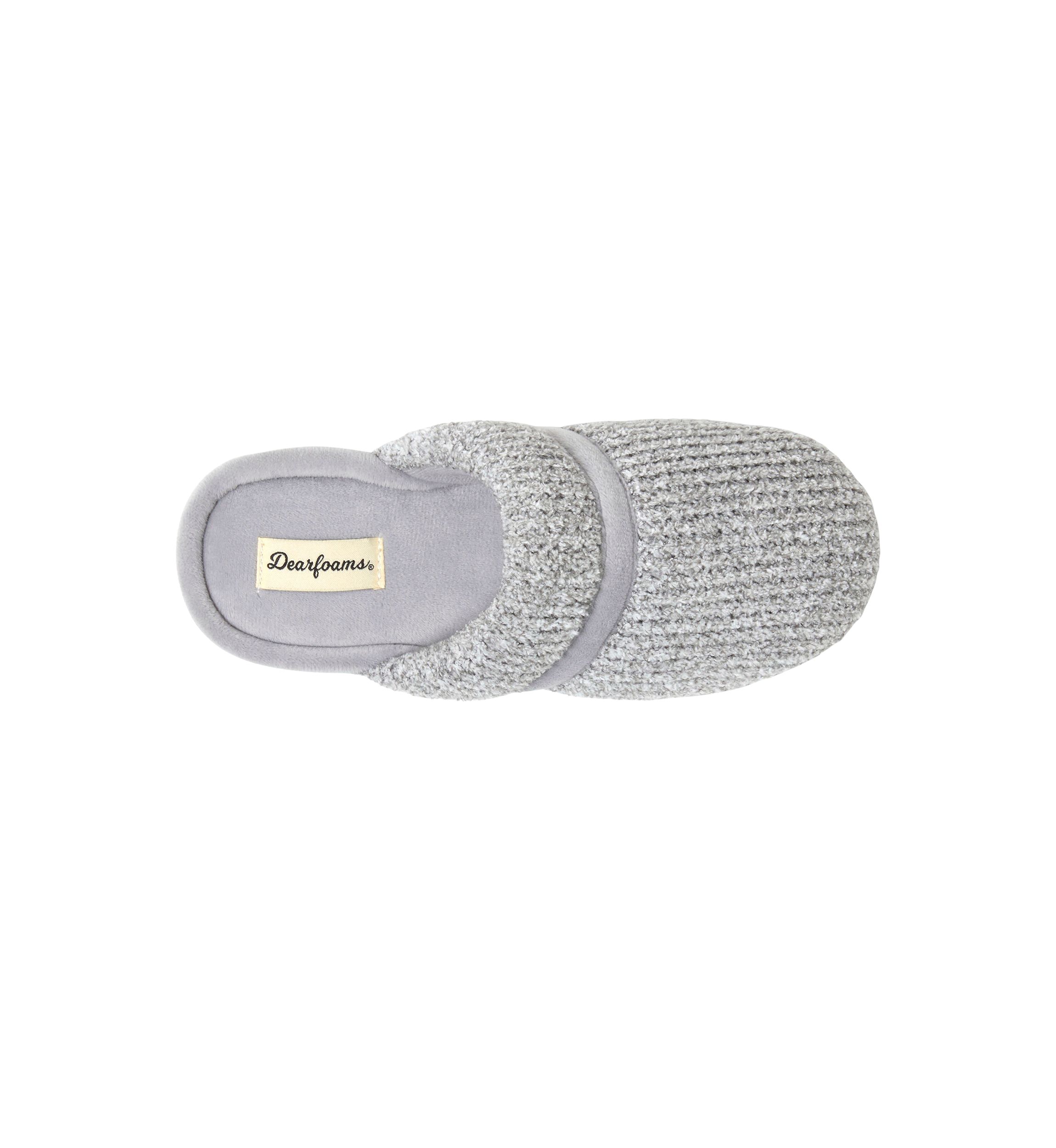 Serena Marled Chenille Scuff Slippers