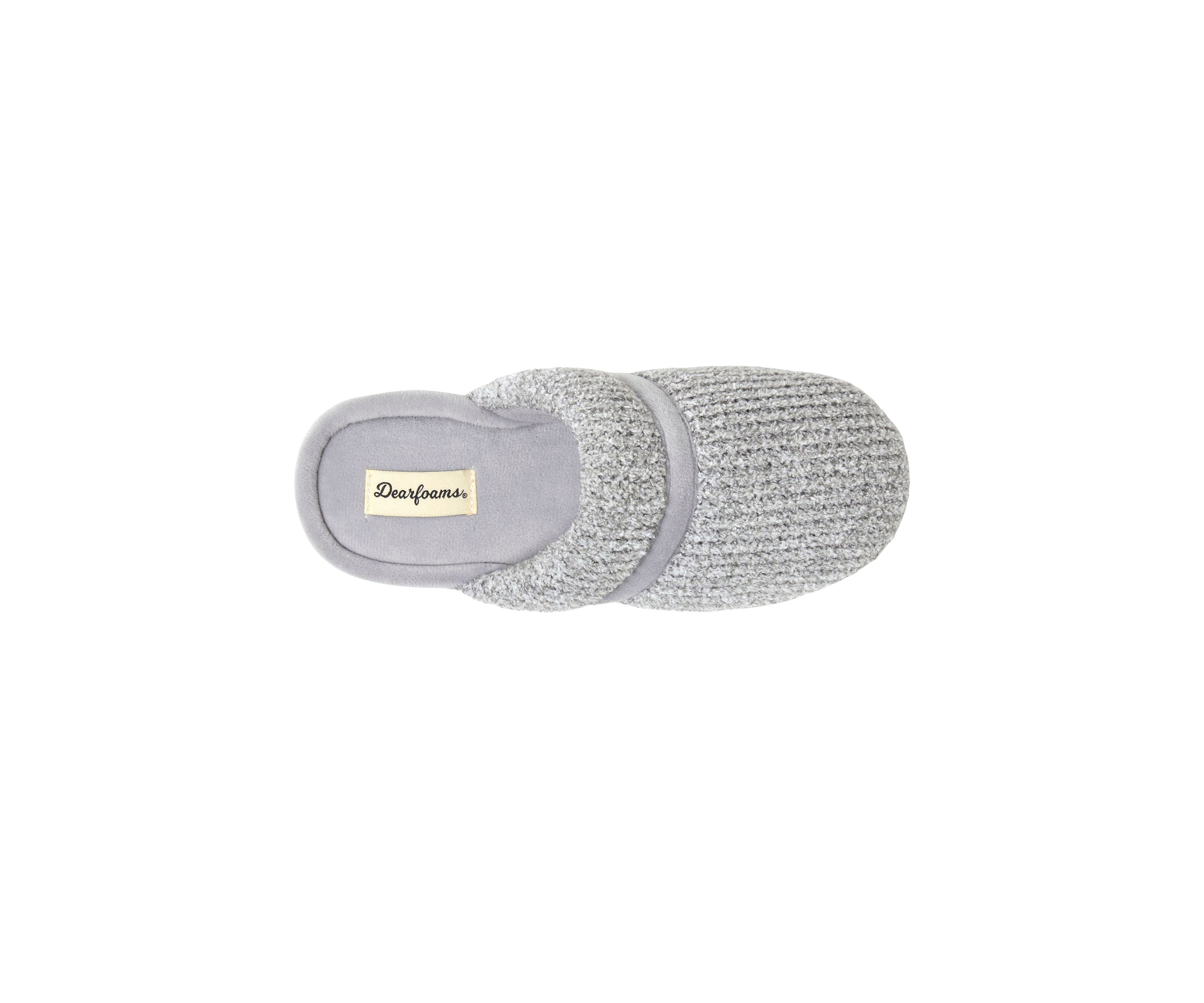 Serena Marled Chenille Scuff Slippers